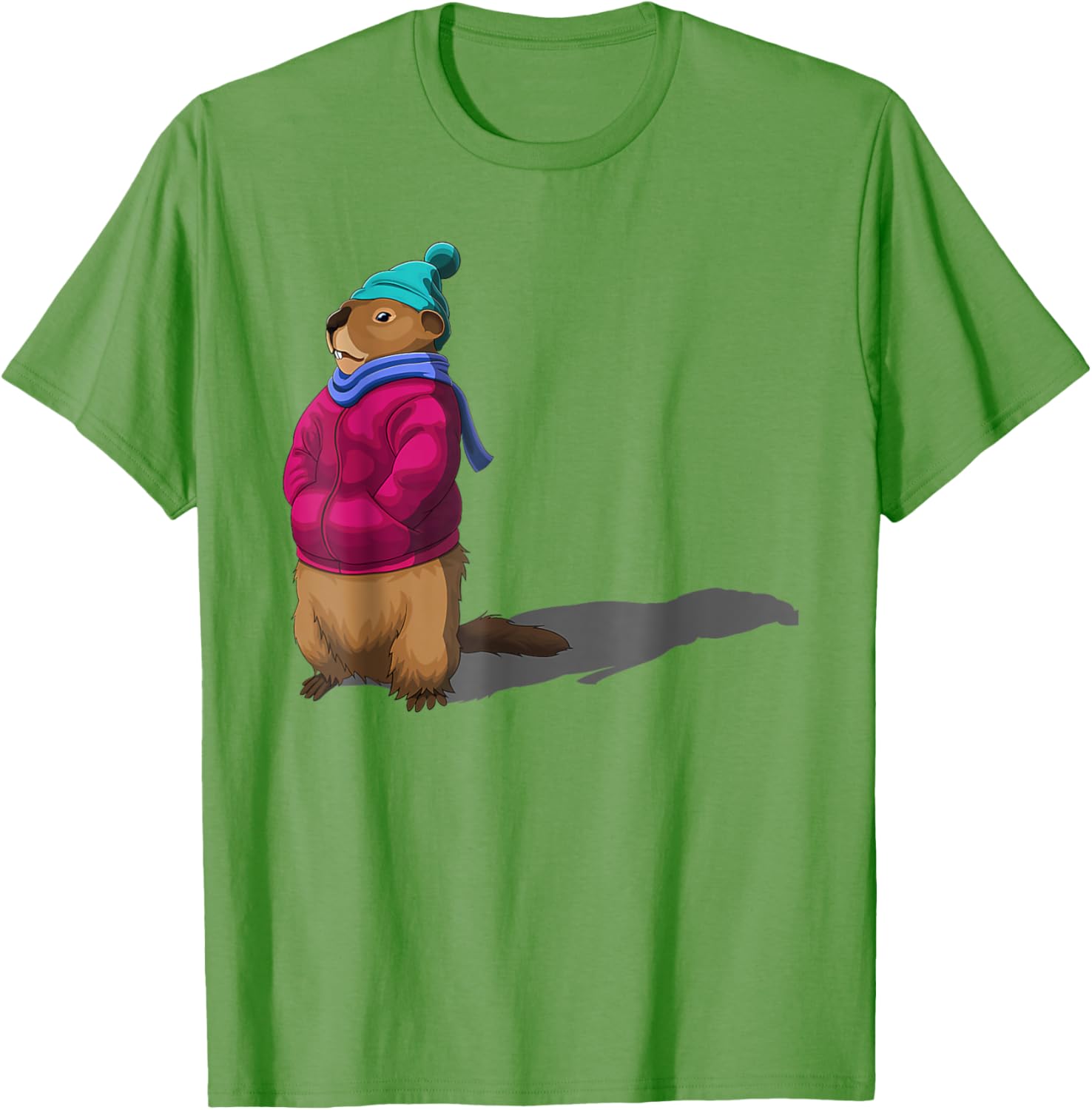 Funny Ground Hog Day T-Shirt for Men and Women - Cute Groundhog Design - 12