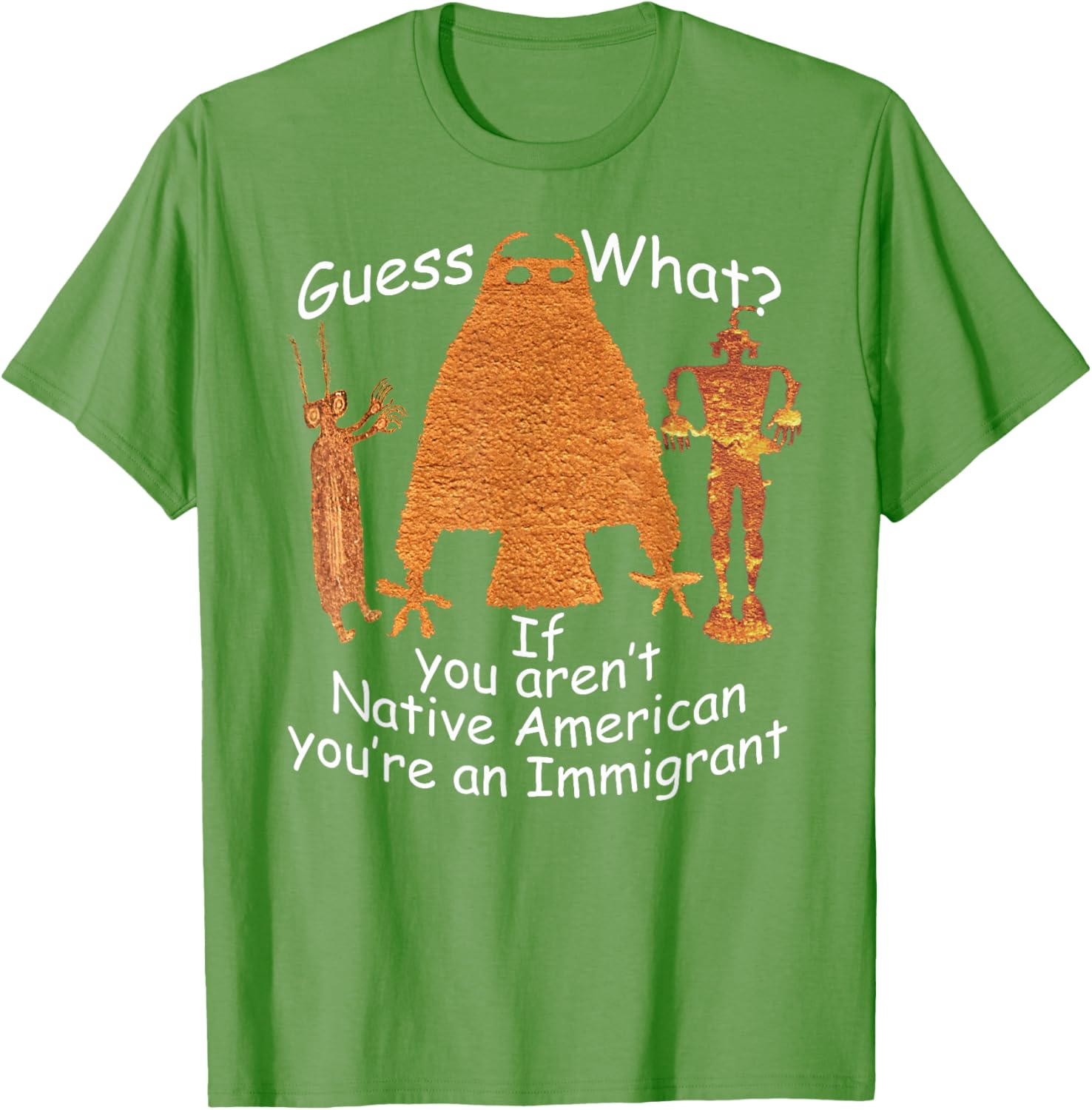 Native American Heritage Immigrant Petroglyph T-Shirt for Everyone - 10