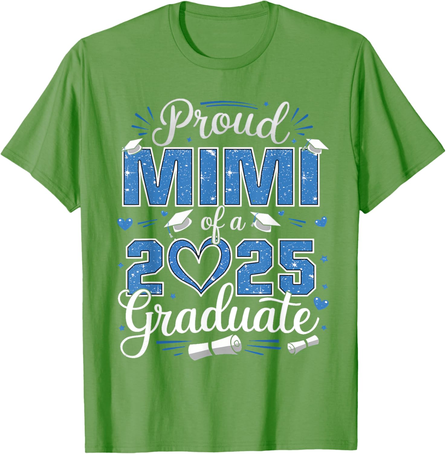 Proud Mimi of a Class of 2025 Graduate T-Shirt for Senior Celebrations - 11