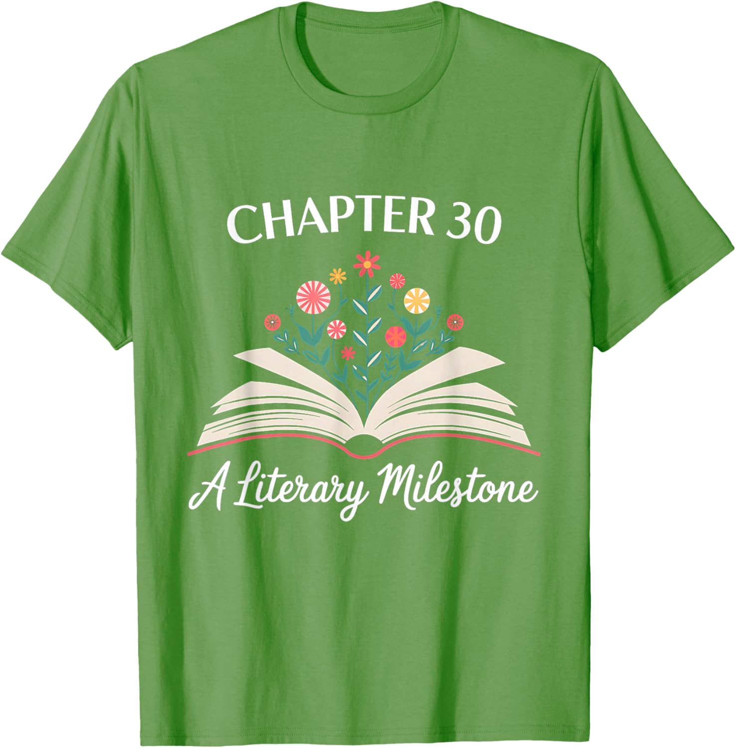 Funny 30th Birthday T-Shirt Chapter 30 Literary Milestone Gift - 8