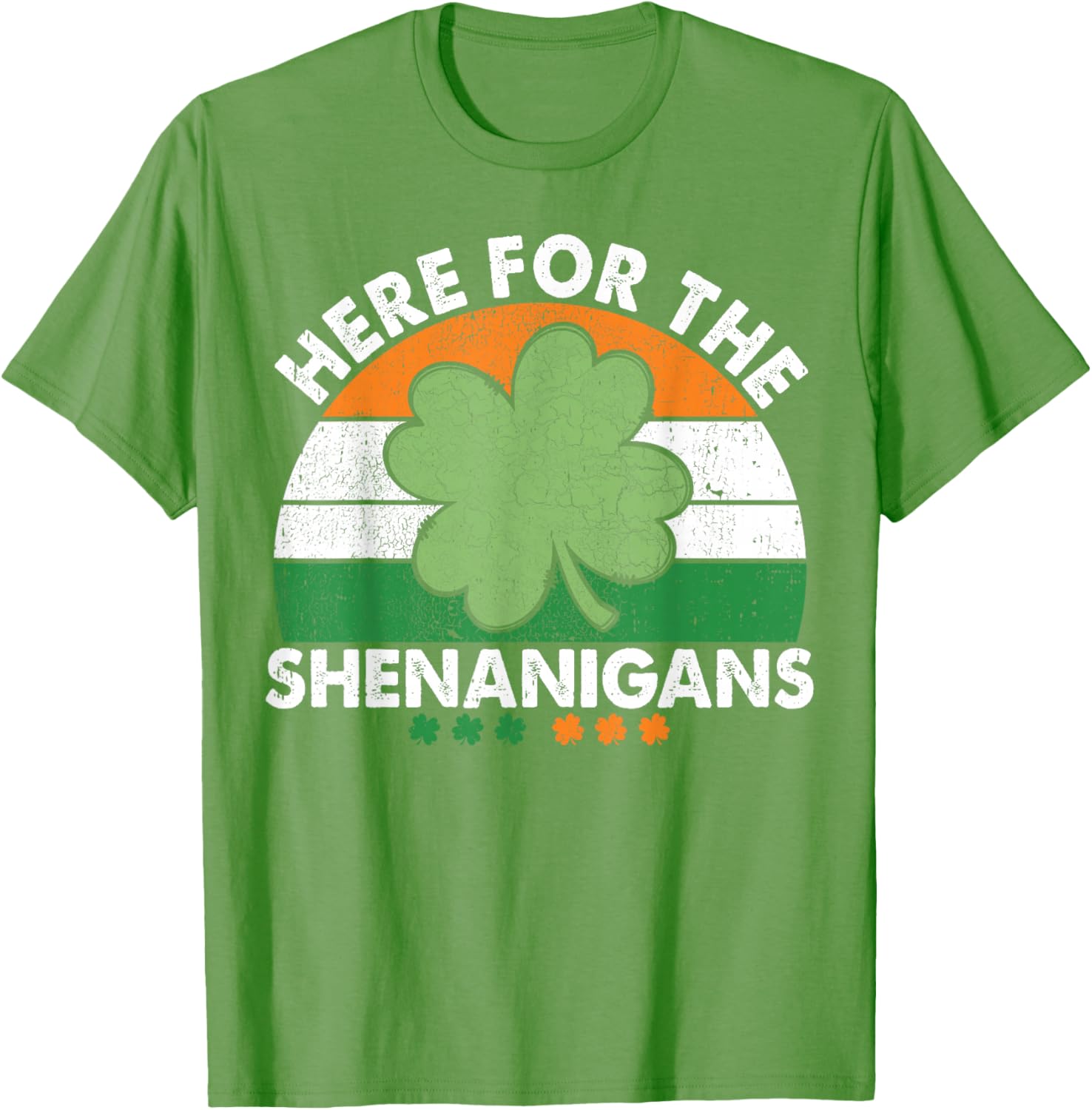 Here For The Shenanigans St Patricks Day T-Shirt Fun Irish Apparel - 26