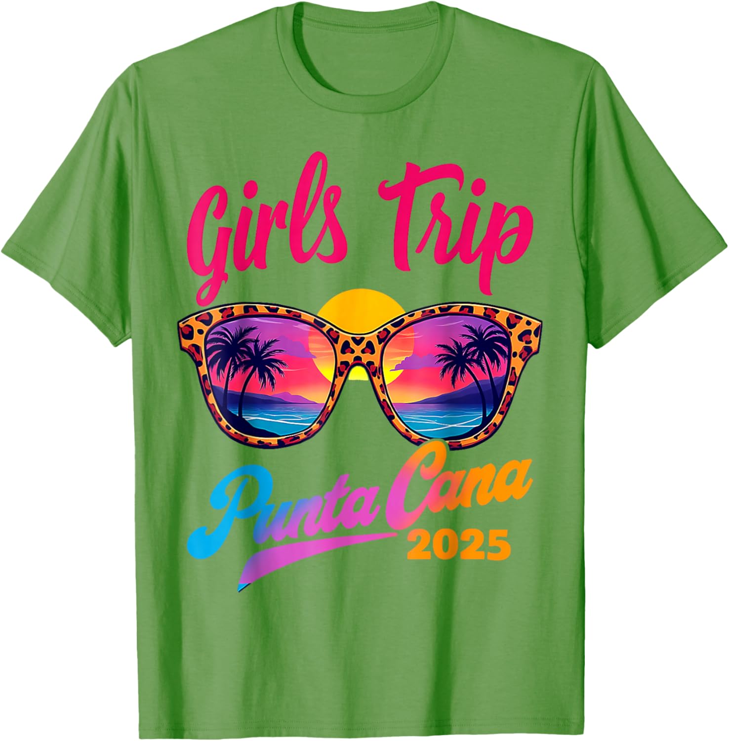 Girls Trip Punta Cana 2025 Matching Summer T-Shirt for Women - 8