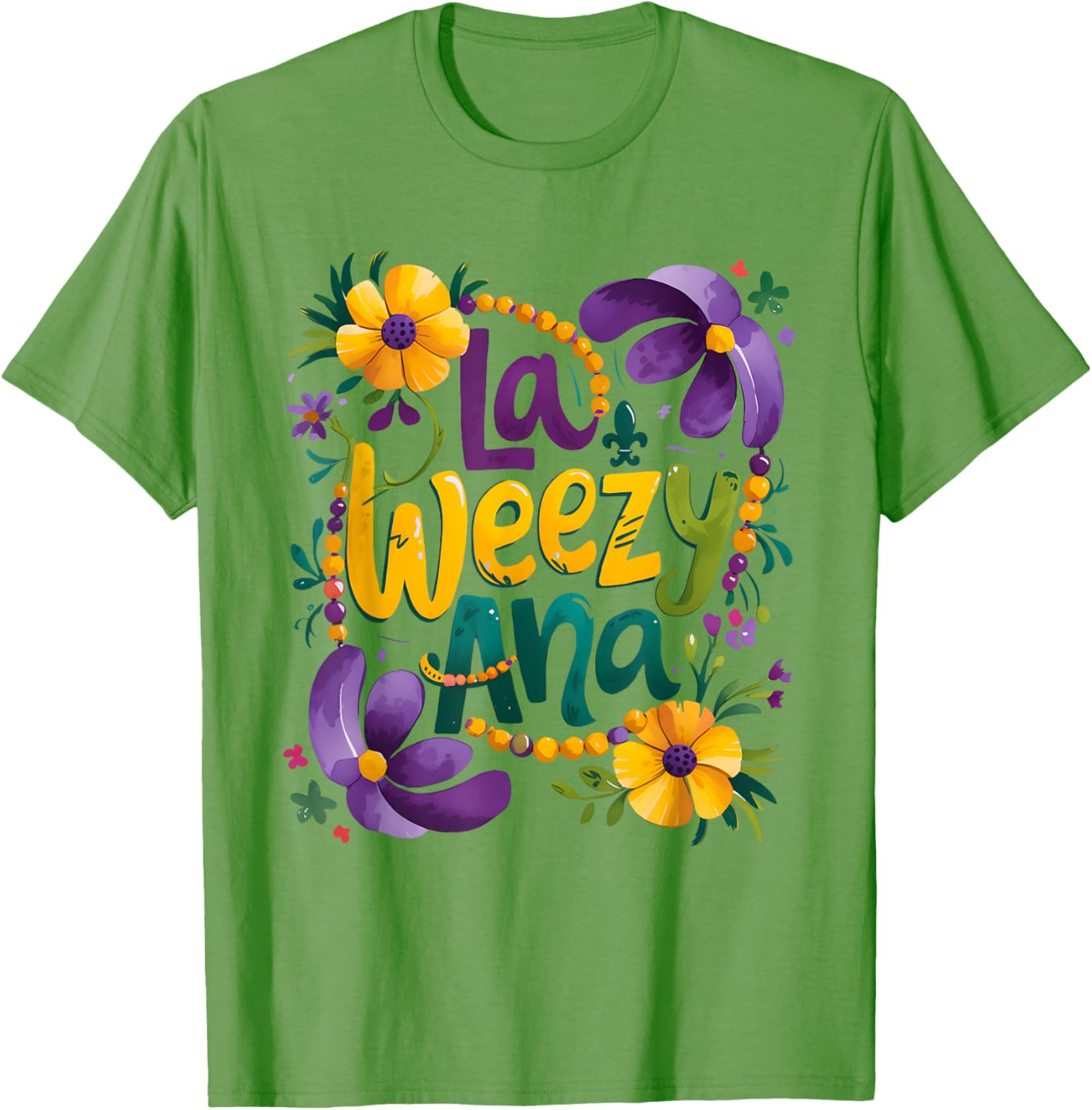 La Weezy Ana Mardi Gras Costume T-Shirt for New Orleans Celebration - 1
