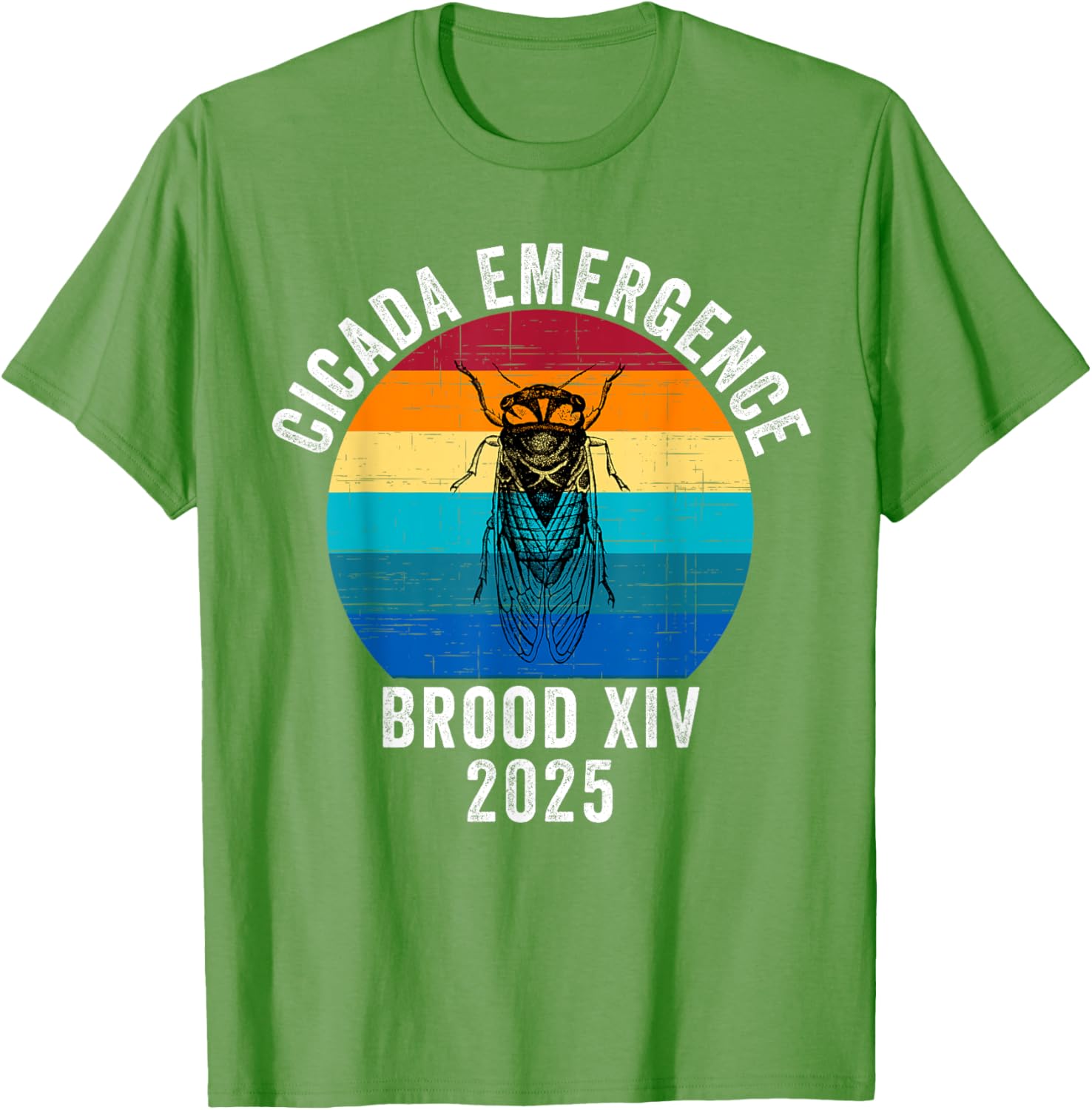 Cicada Emergence Brood XIV 2025 Funny T-Shirt for Nature Lovers - 19