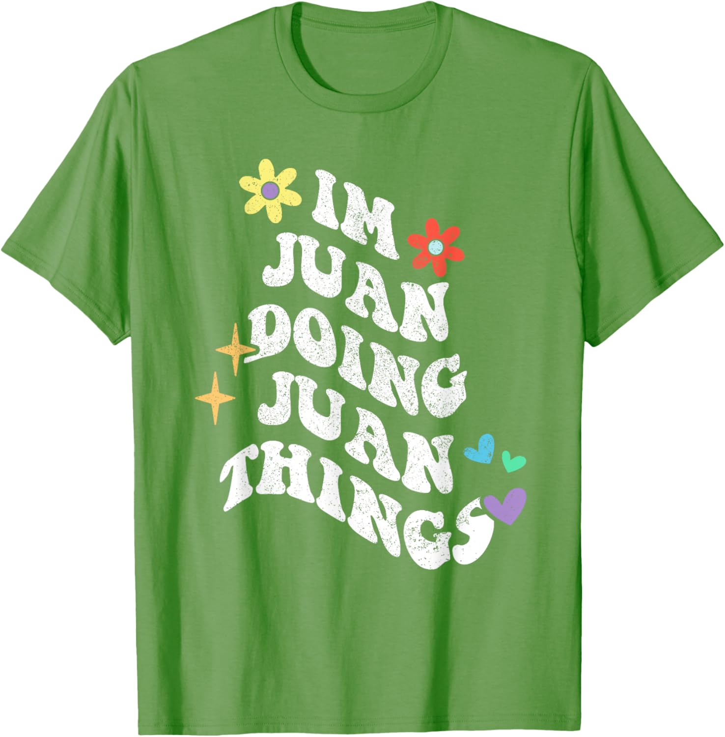 Funny Retro Groovy Im Juan Doing Juan Things T-Shirt for Mother's Day - 5