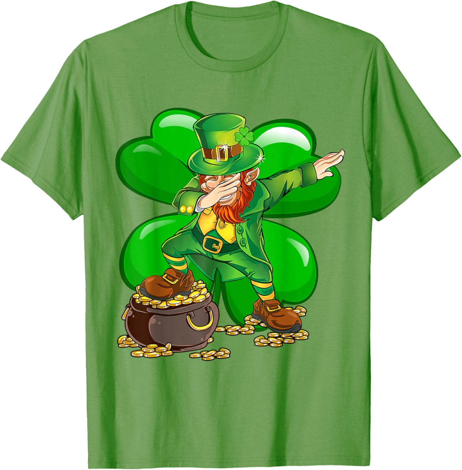 Dabbing Leprechaun T-Shirt for St Patrick's Day Fun for Everyone - 22