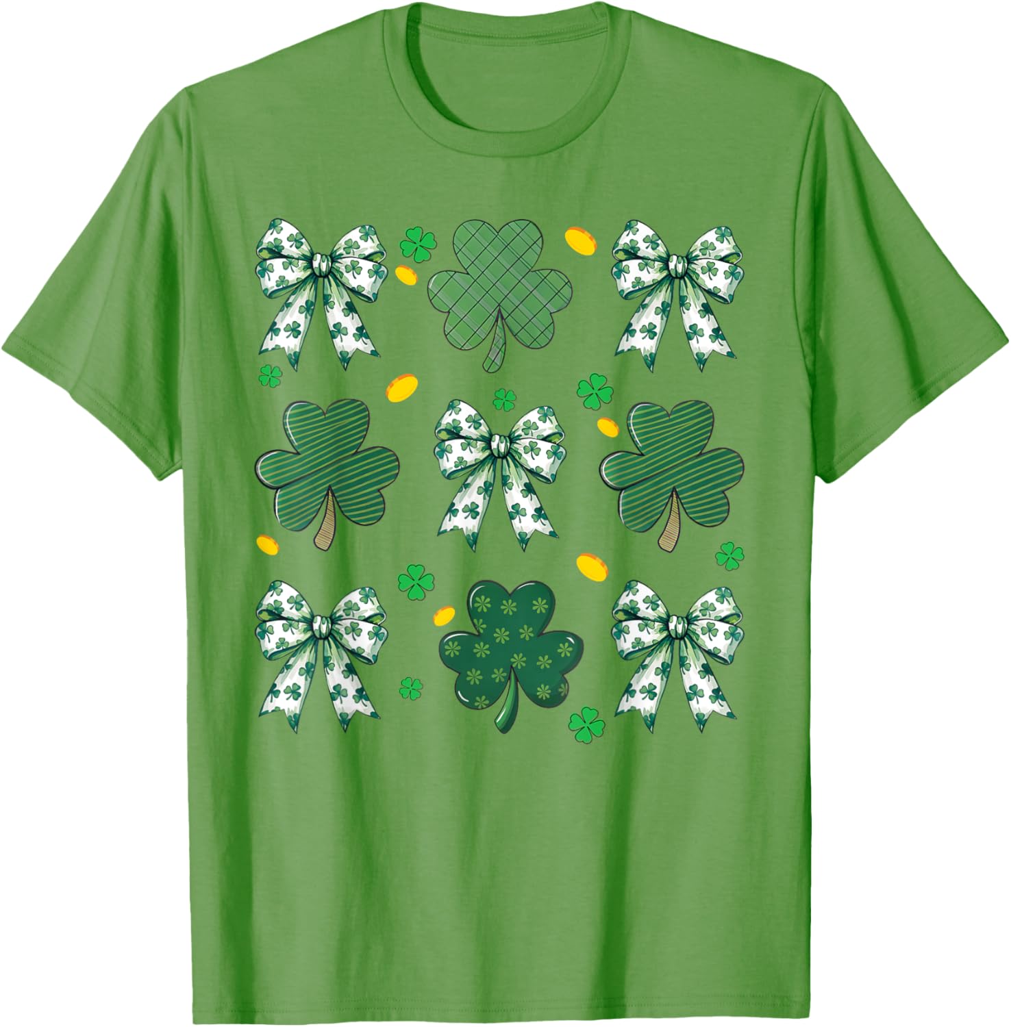 St. Patrick's Day Shamrock T-Shirt for Women - Fun Irish Girl Style - 17