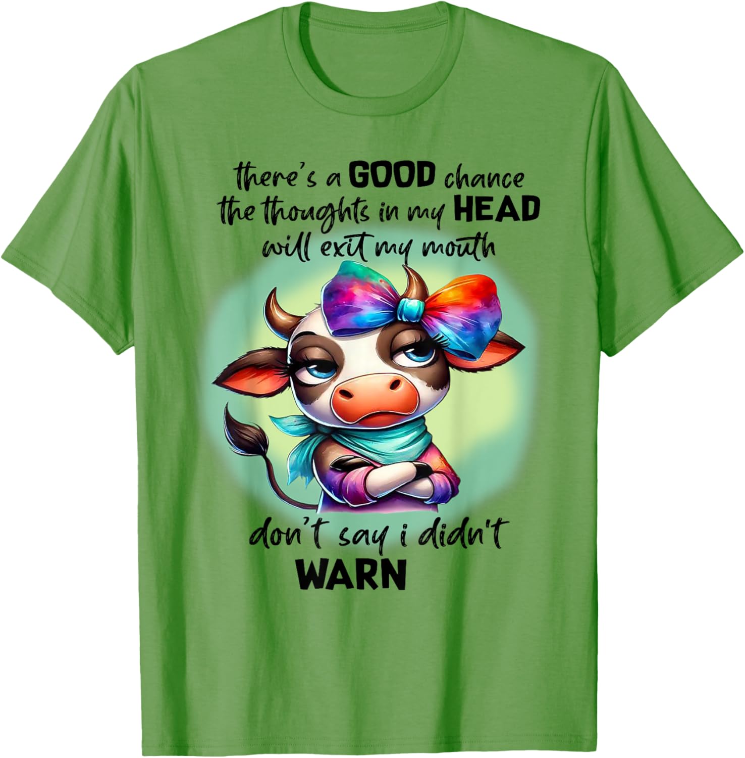 Funny Thoughts Exit Mouth T-Shirt for Casual Wear and Gifts - 2