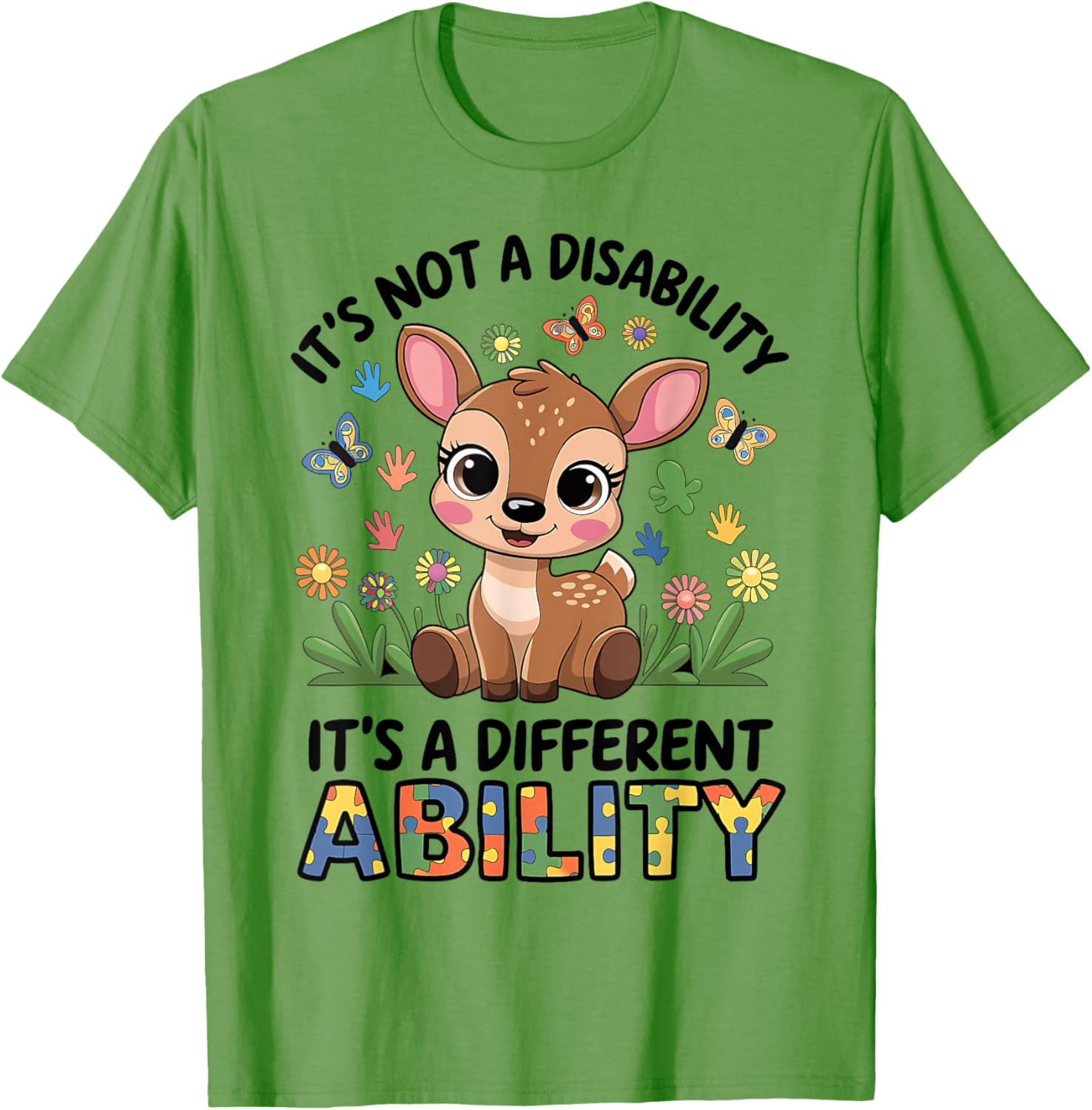 Autism Awareness T-Shirt Celebrating Different Abilities in Style - 8