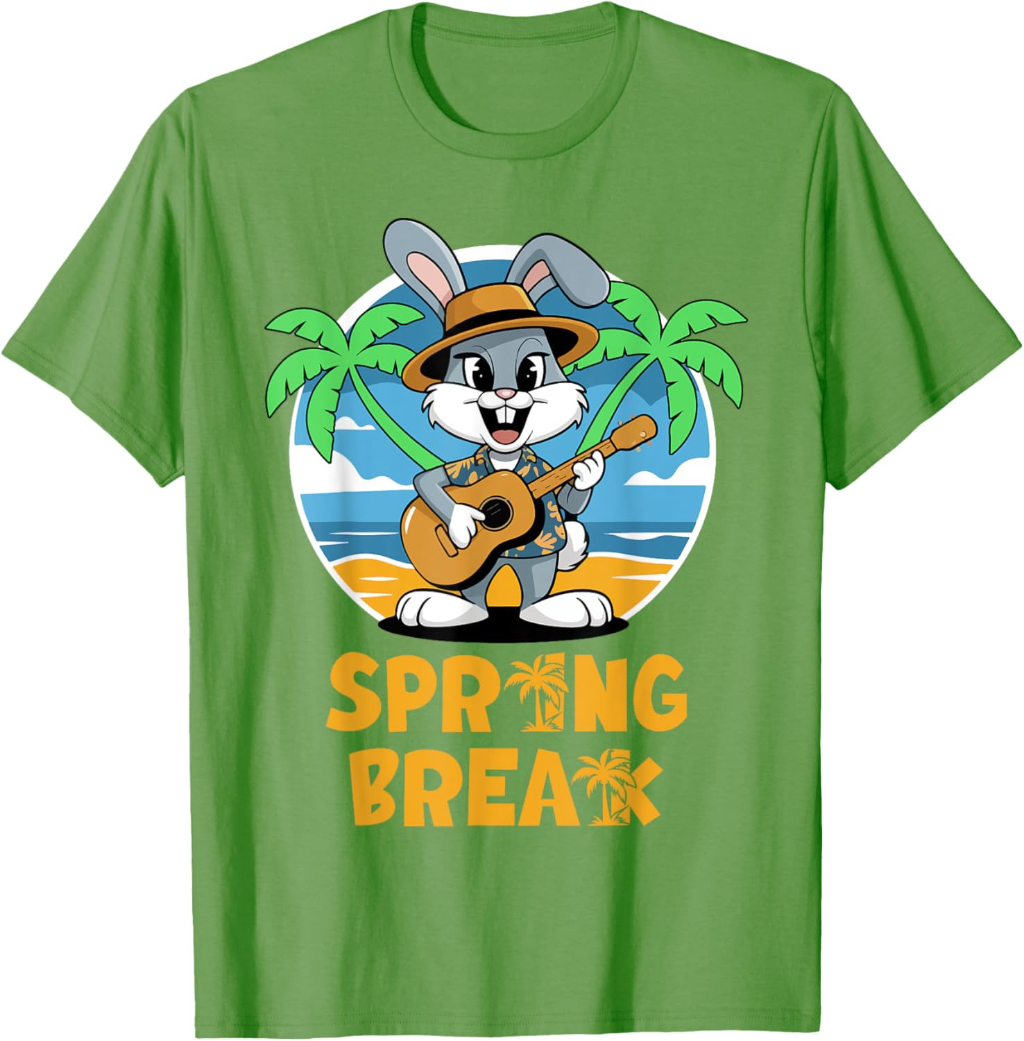 2025 Spring Break Graphic T-Shirt for Kids - Colorful Beach Wear Fun - 14