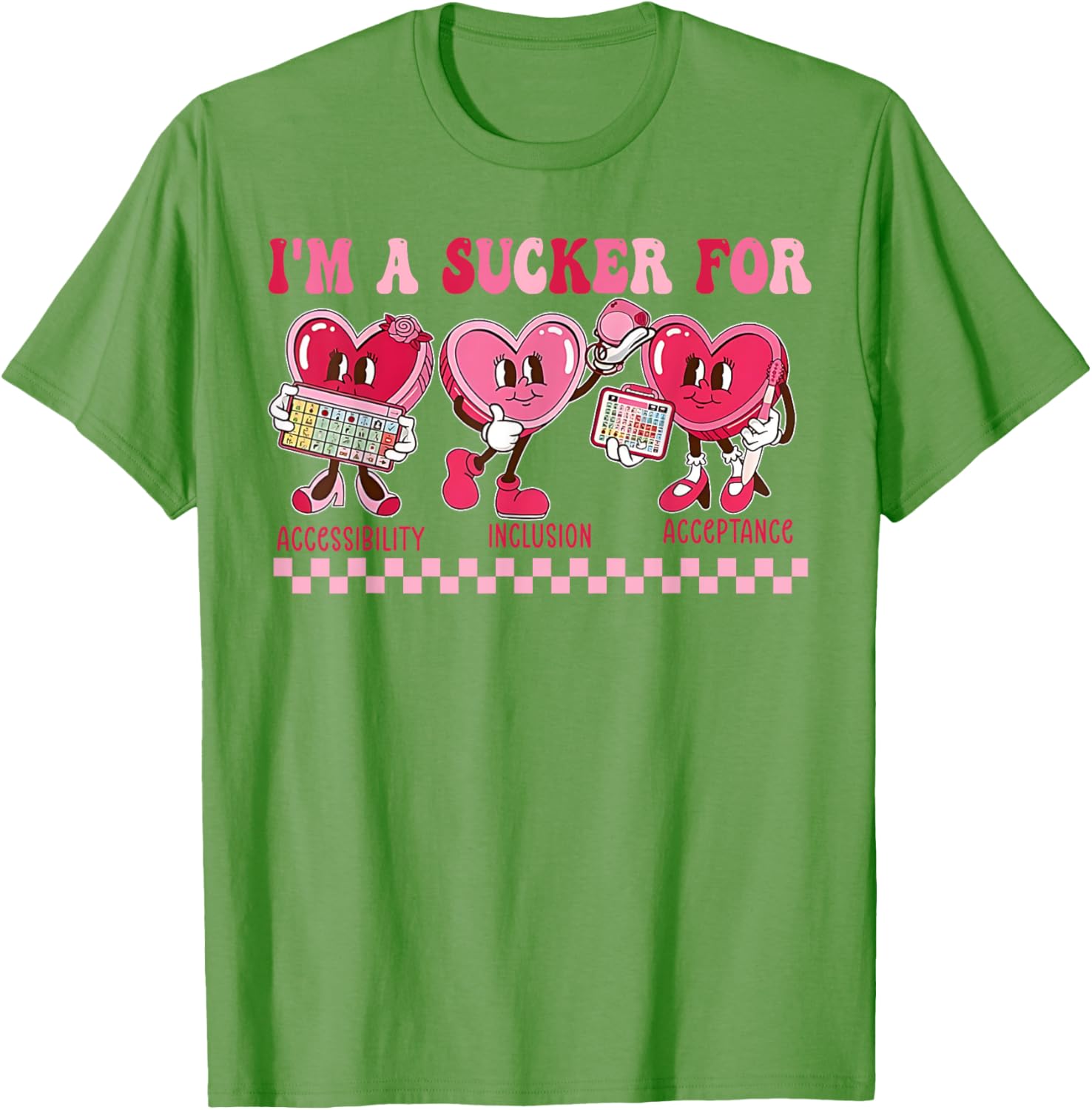 Funny I'm a Sucker for My Patients SLP Valentine T-Shirt for Speech Therapists - 16
