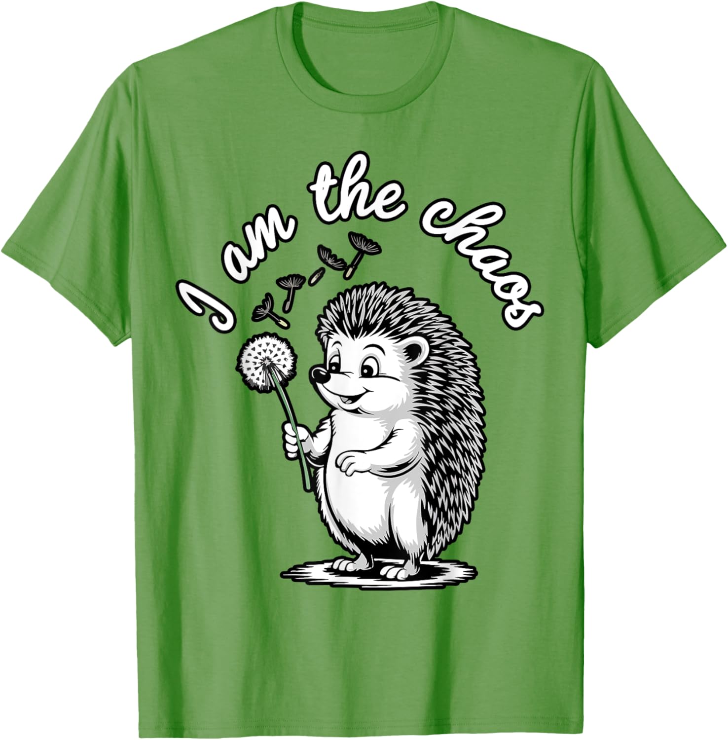 Funny Hedgehog Dandelion T-Shirt for Sarcastic Animal Lovers - 11