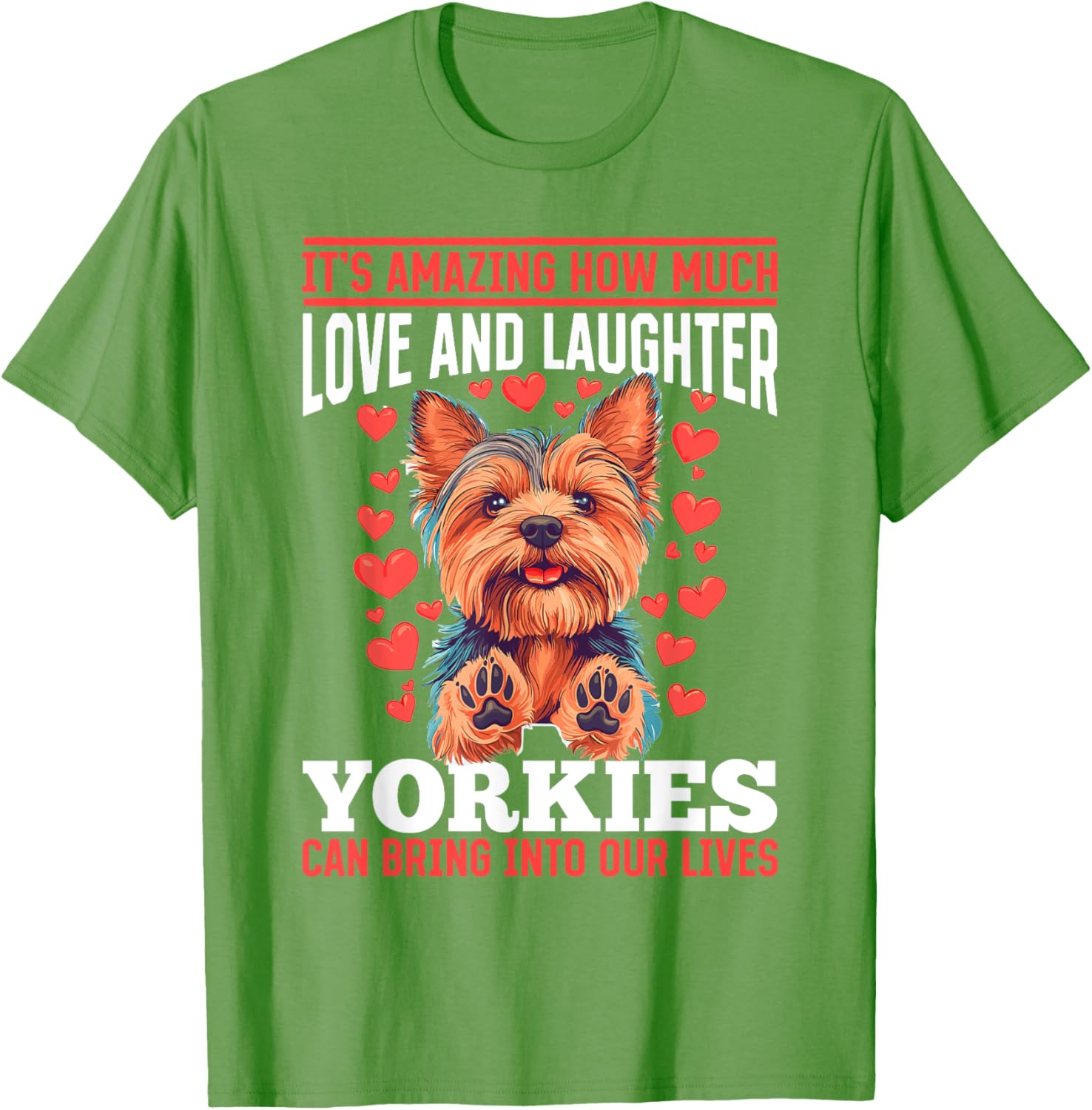 Yorkshire Terrier Yorkie Dog Owner T-Shirt for Pet Lovers - 15