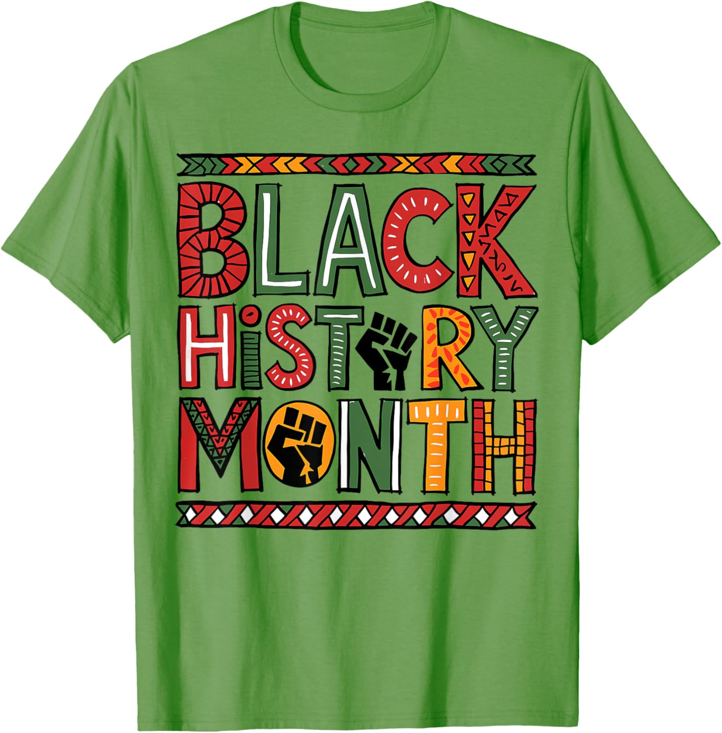 Black History Month African American Heritage T-Shirt for All Ages - 10