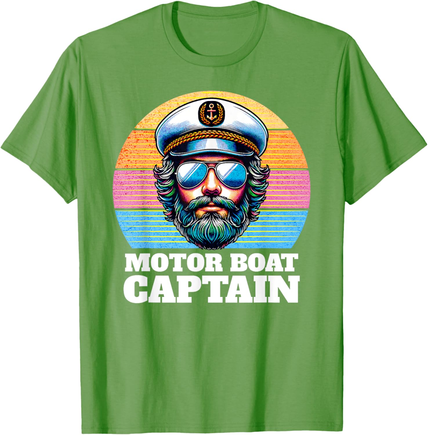 Funny Motor Boat Captain T-Shirt for Men and Women, Nautical Humor Apparel - 20