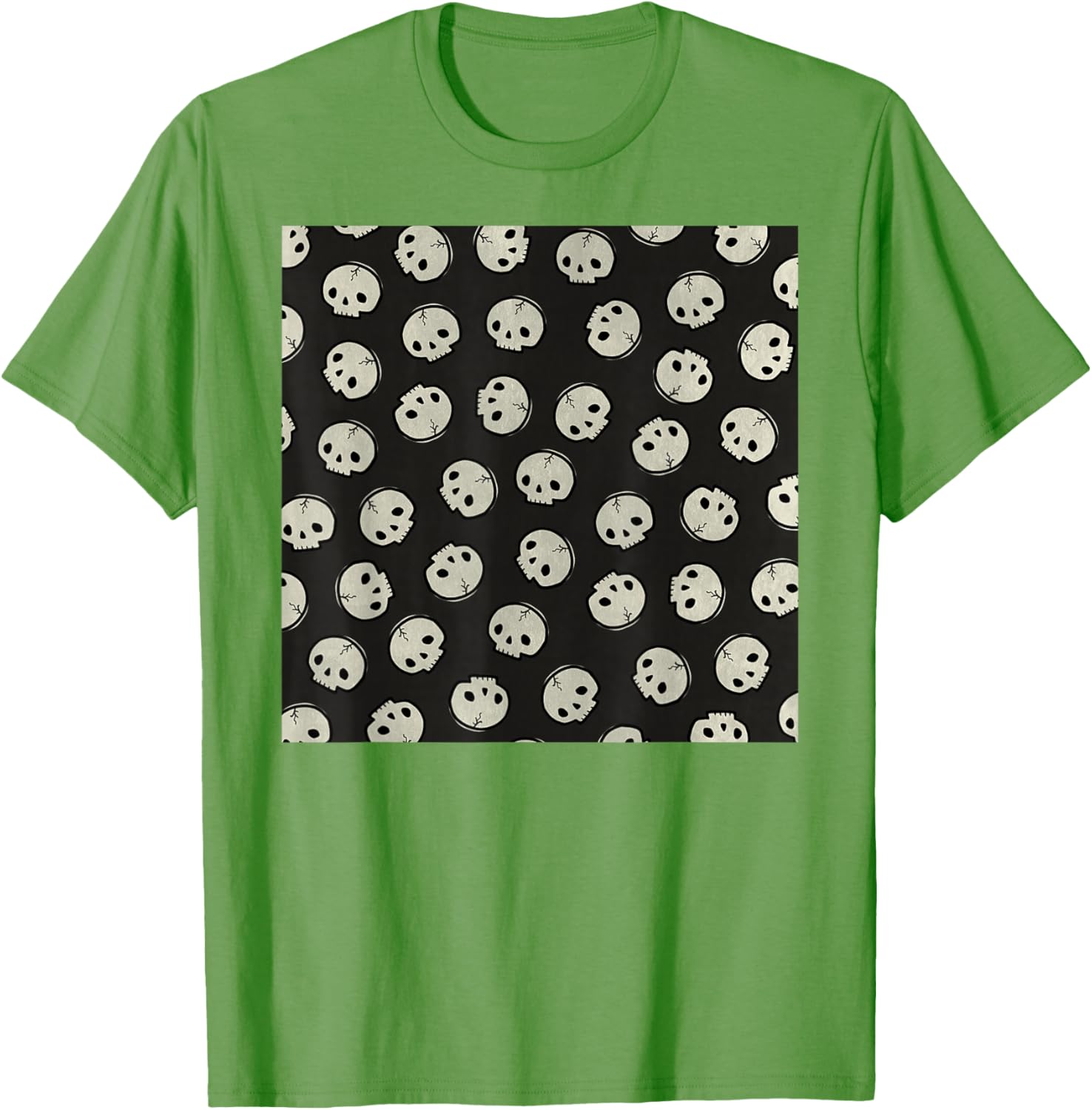 Trendy Cecelia Hotzler Skull Pattern Graphic T-Shirt for Unique Style - 25