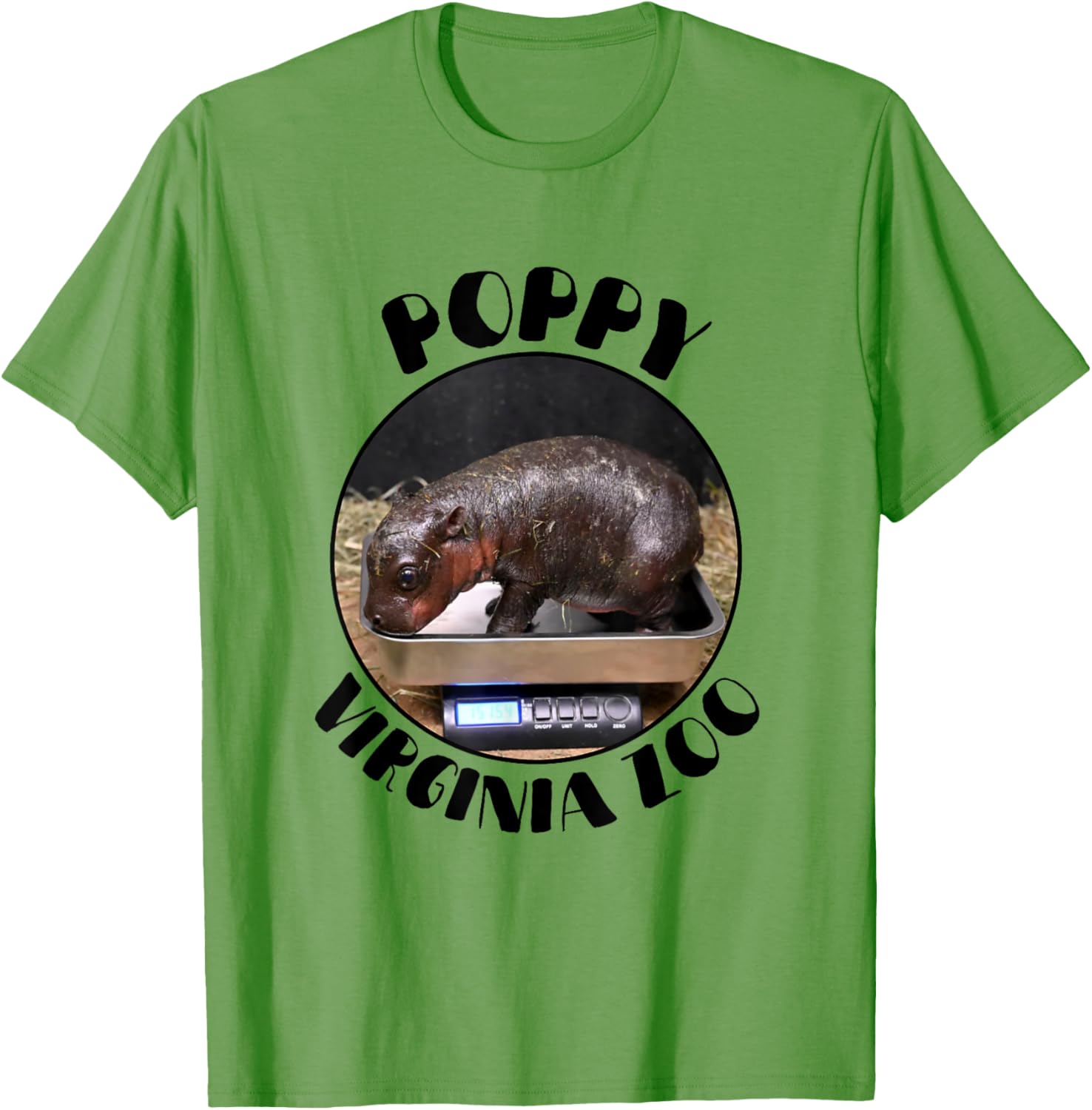 Poppy Virginia Zoo Pygmy Hippo T-Shirt Adorable Baby Hippo Shirt - 10