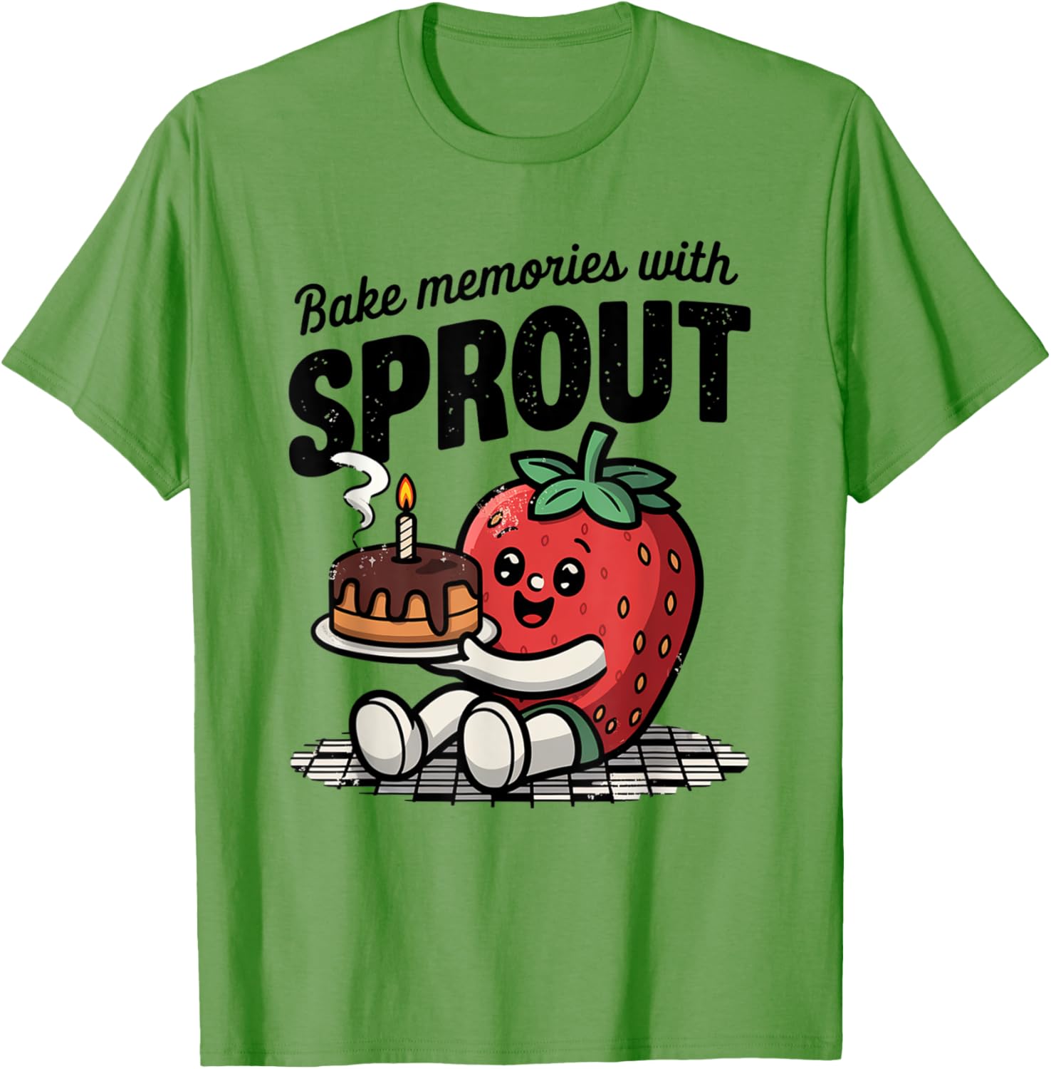 Bake Memories with Sprout Dandy's World Birthday T-Shirt for Kids - 6