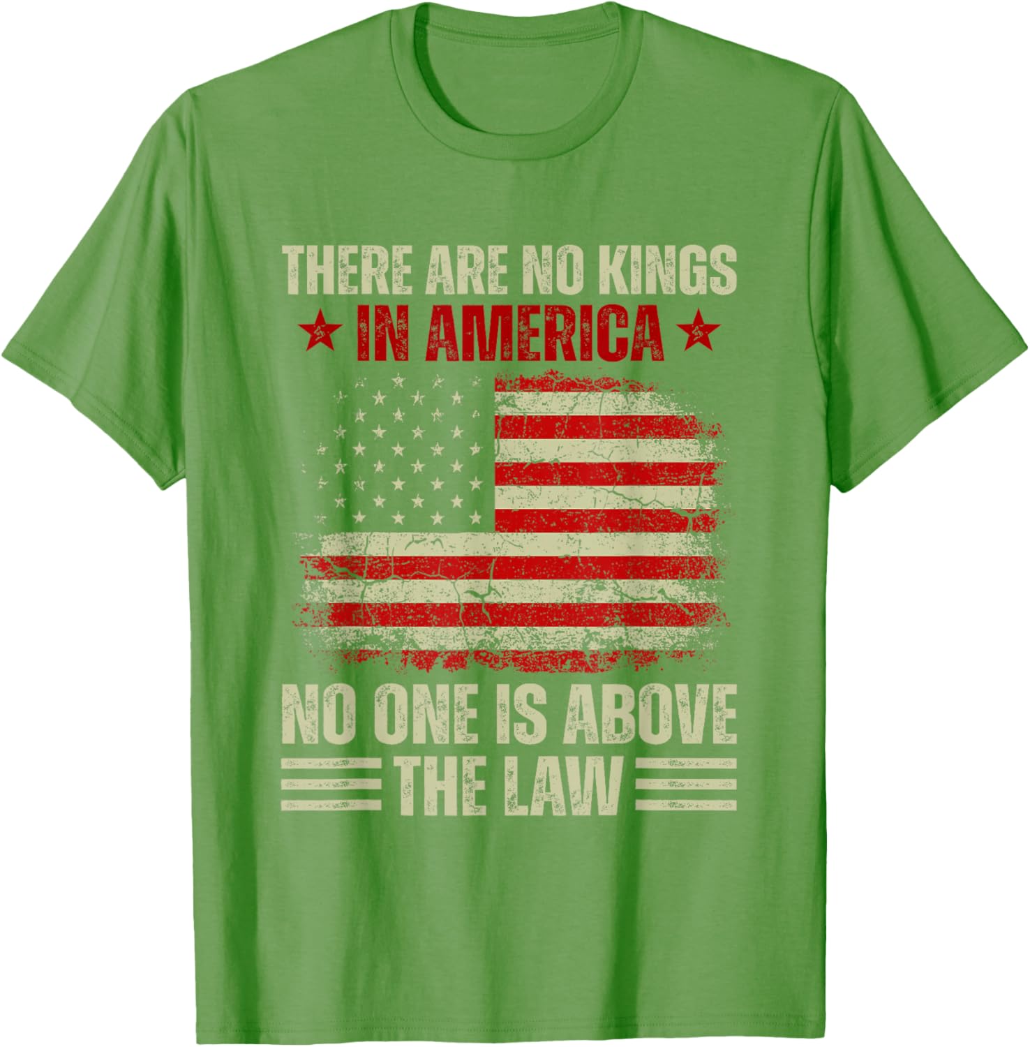 No Kings In America T-Shirt – Law and Justice Graphic Tee for Everyone - 18