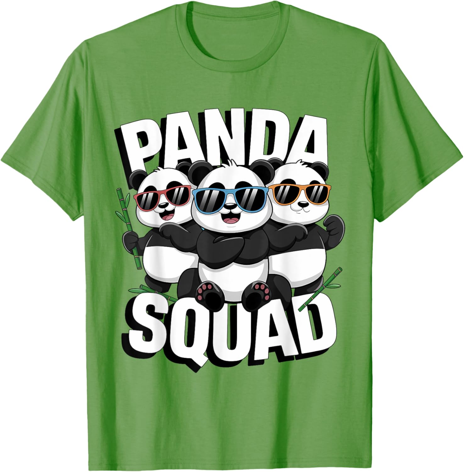 Panda Squad Family Matching T-Shirt for National Panda Day Fun - 18