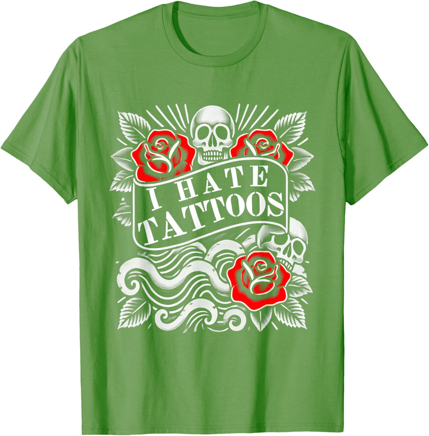 I Hate Tattoos T-Shirt for Tattoo Lovers and Artists – Unique Inked Graphic - 5