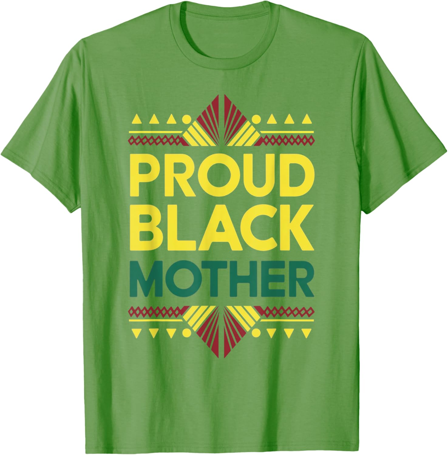 Proud Black Mother Afro Motivation T-Shirt for Black History Month - 10