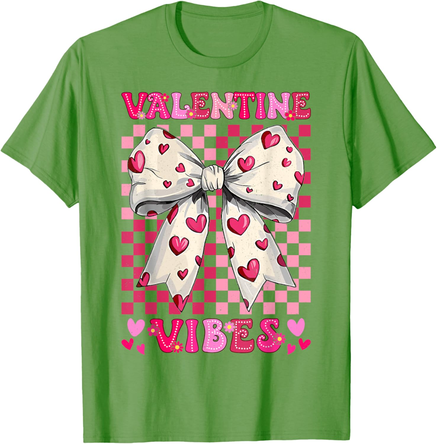 Retro Valentine's Day Heart T-Shirt for Kids - Fun Valentine's Vibes! - 12