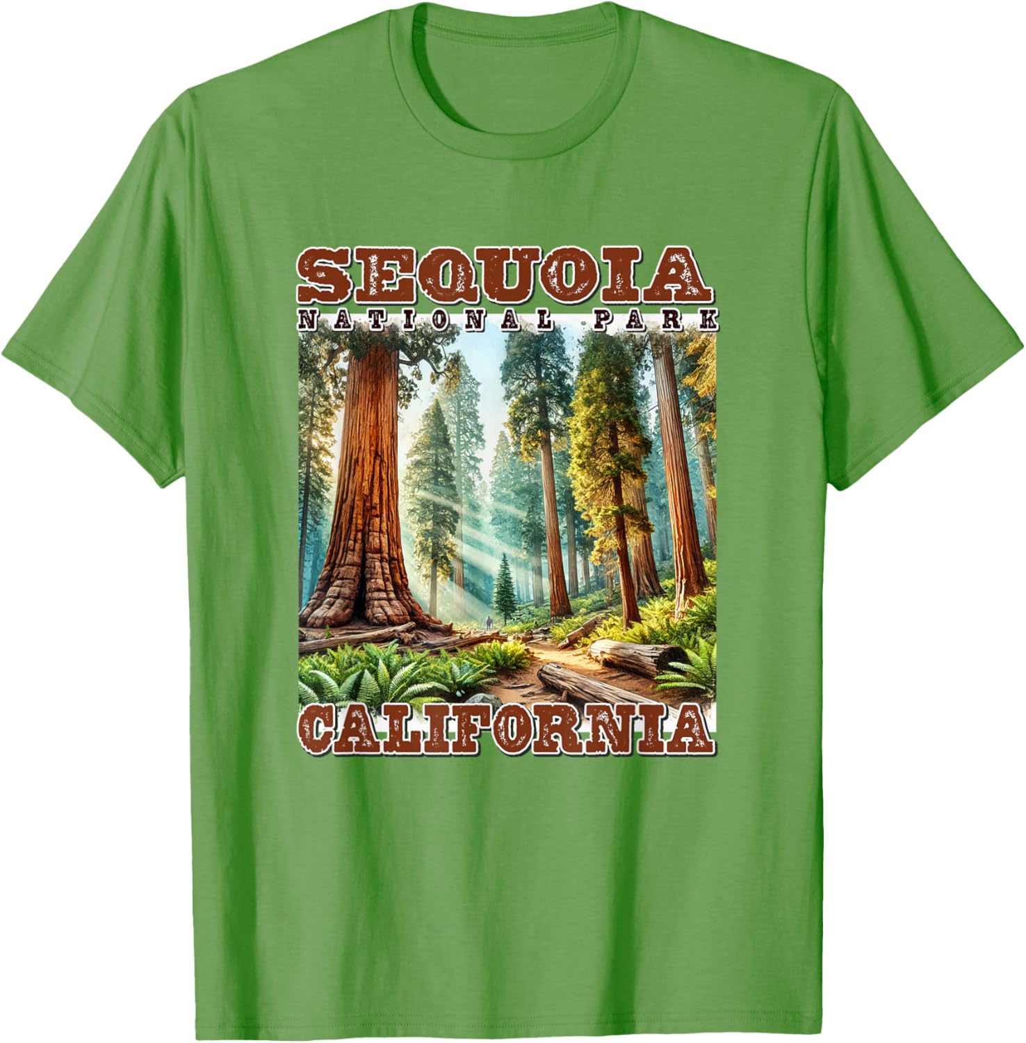 Vintage Sequoia National Camping T-Shirt for Nature Lovers and Adventurers - 11