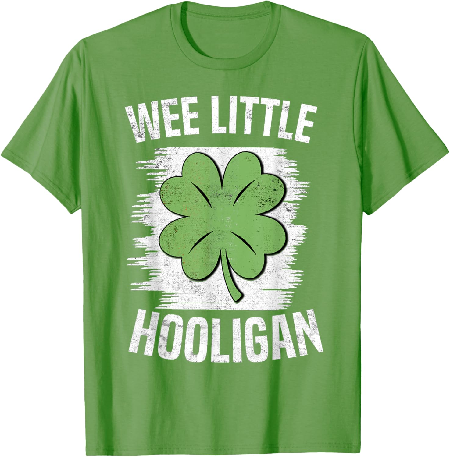 Wee Little Hooligan St Patricks Day Kids T-Shirt for Boys and Girls - 1