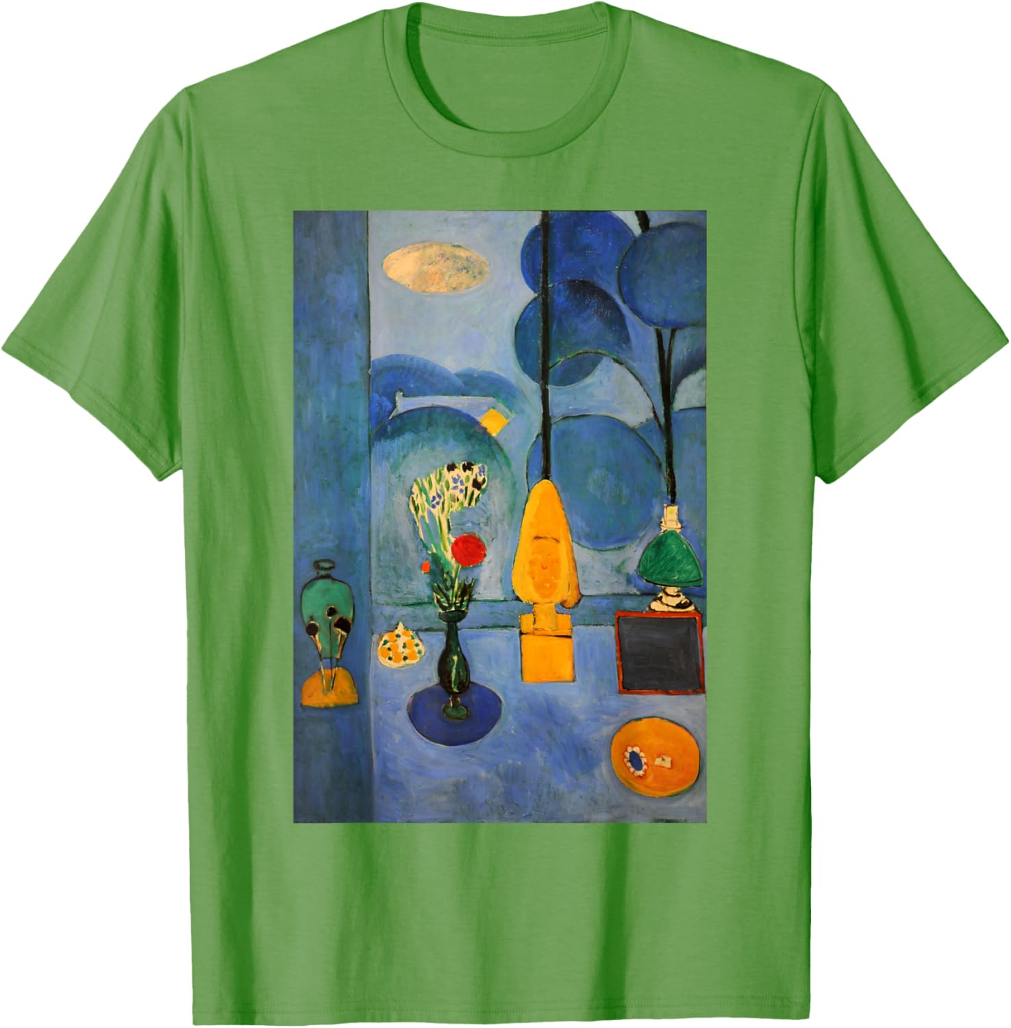 Matisse Blue Window T-Shirt – Stylish Art-Inspired Clothing for All - 19