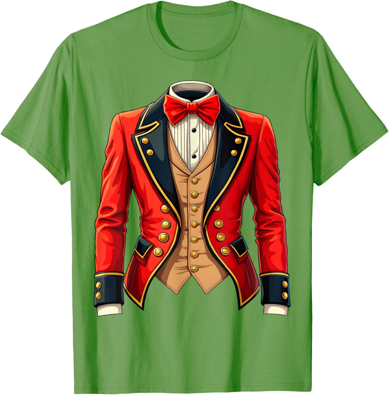 Ringmaster Costume Jacket for Circus Performers - Fun T-Shirt Design - 21