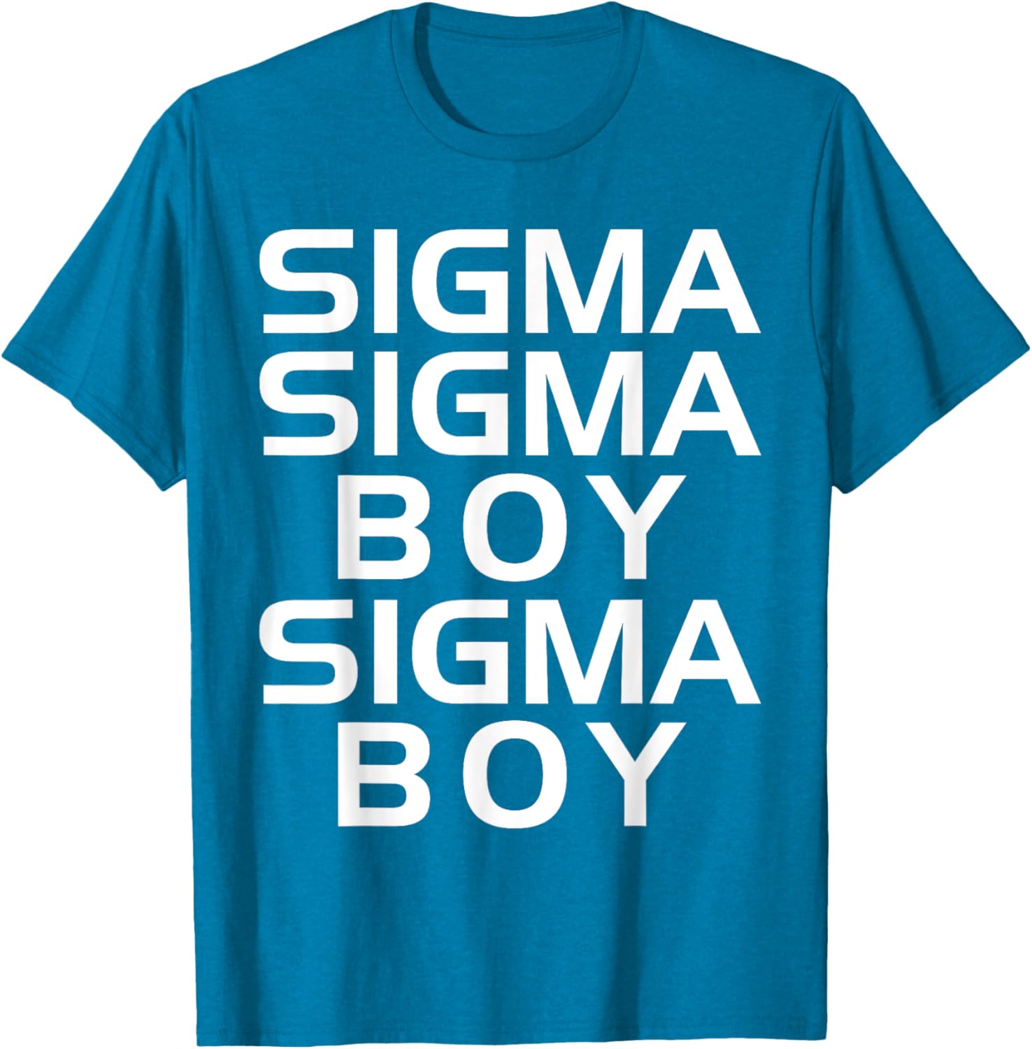 Sigma Boy T-Shirt - Motivational Sigma Male Trendy Design Apparel - 14