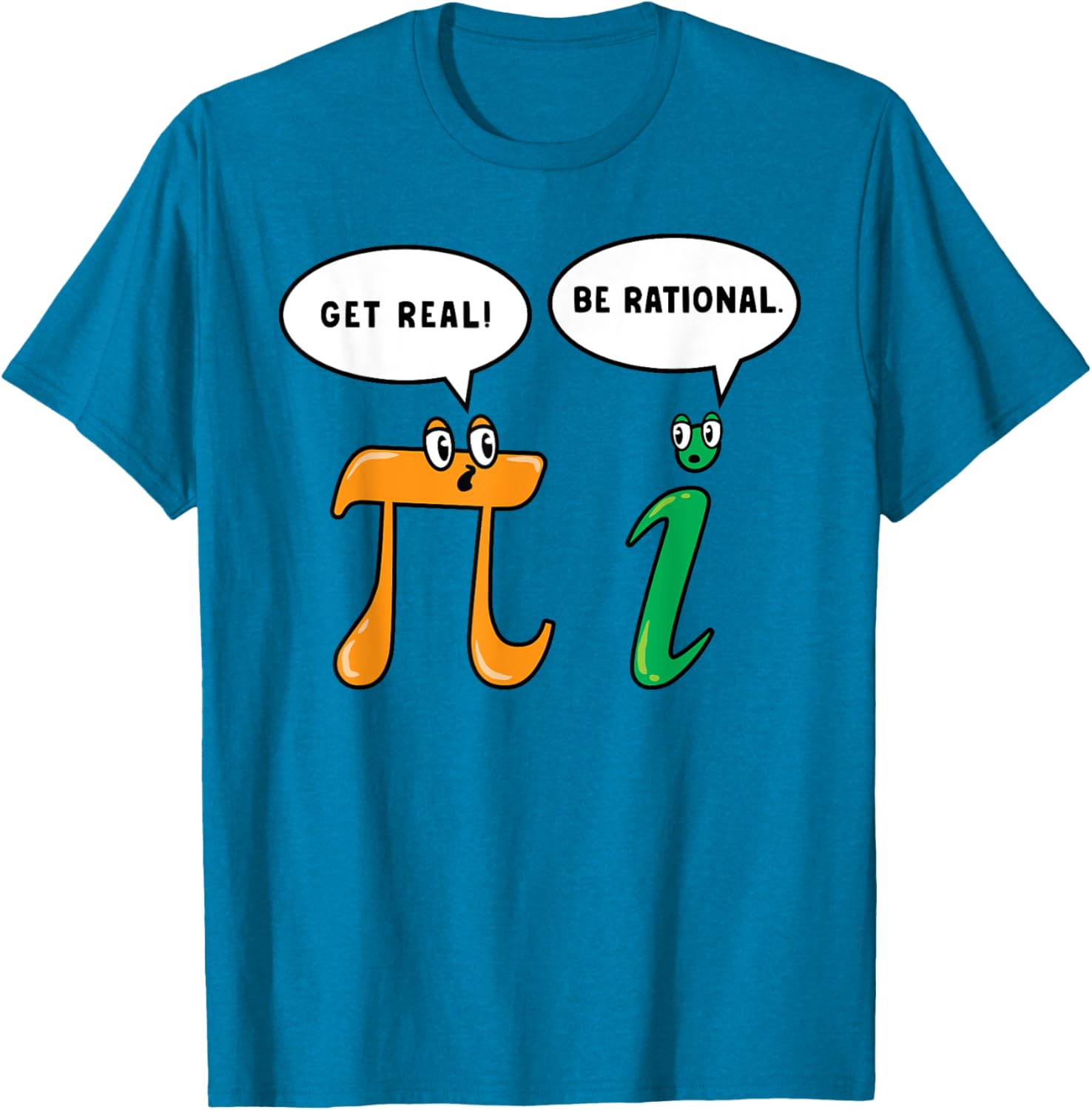 Funny Pi Day T-Shirt for Math Lovers - Get Real Be Rational Teacher Gift - 12
