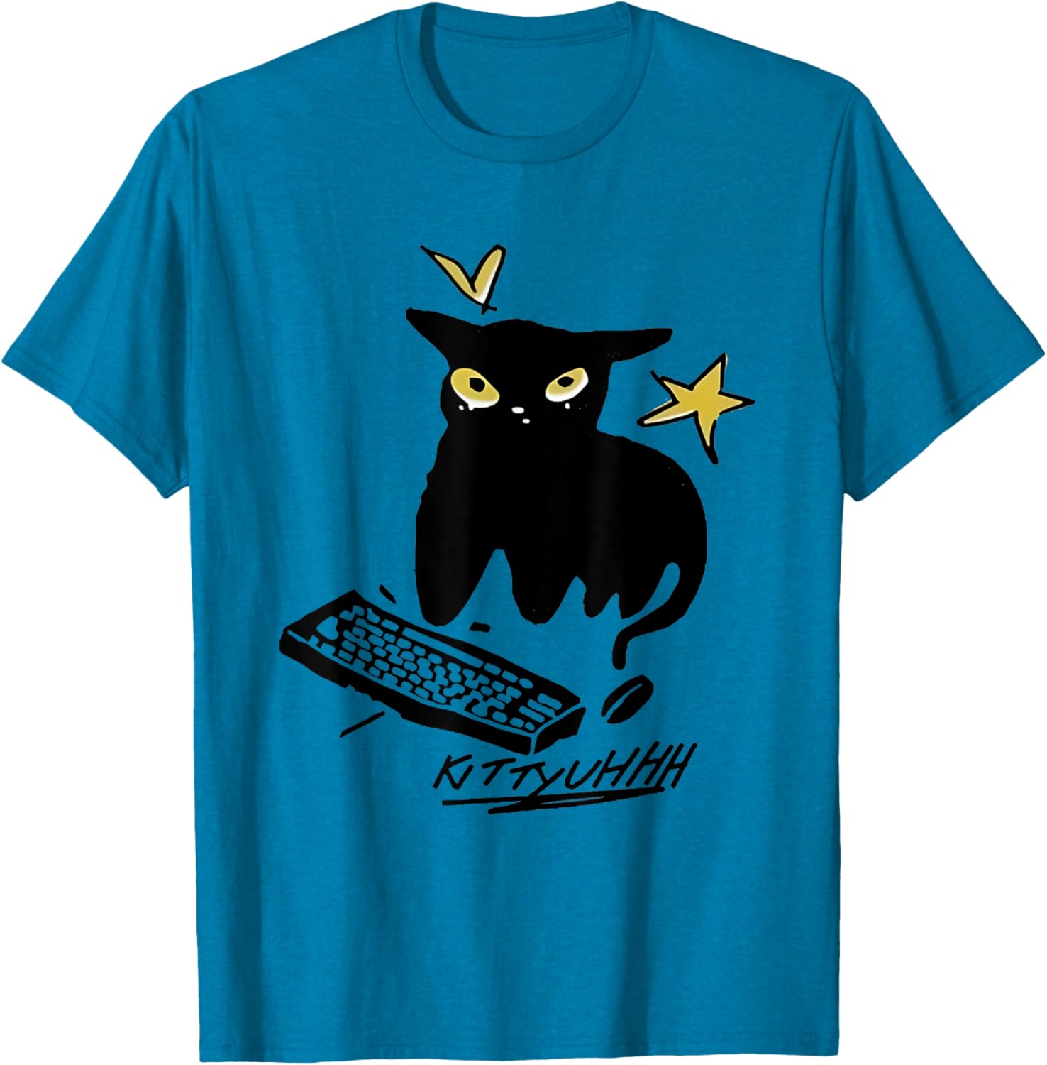 Kittyuhhh Funny T-Shirt for Men and Women - Cute and Quirky Design - 9