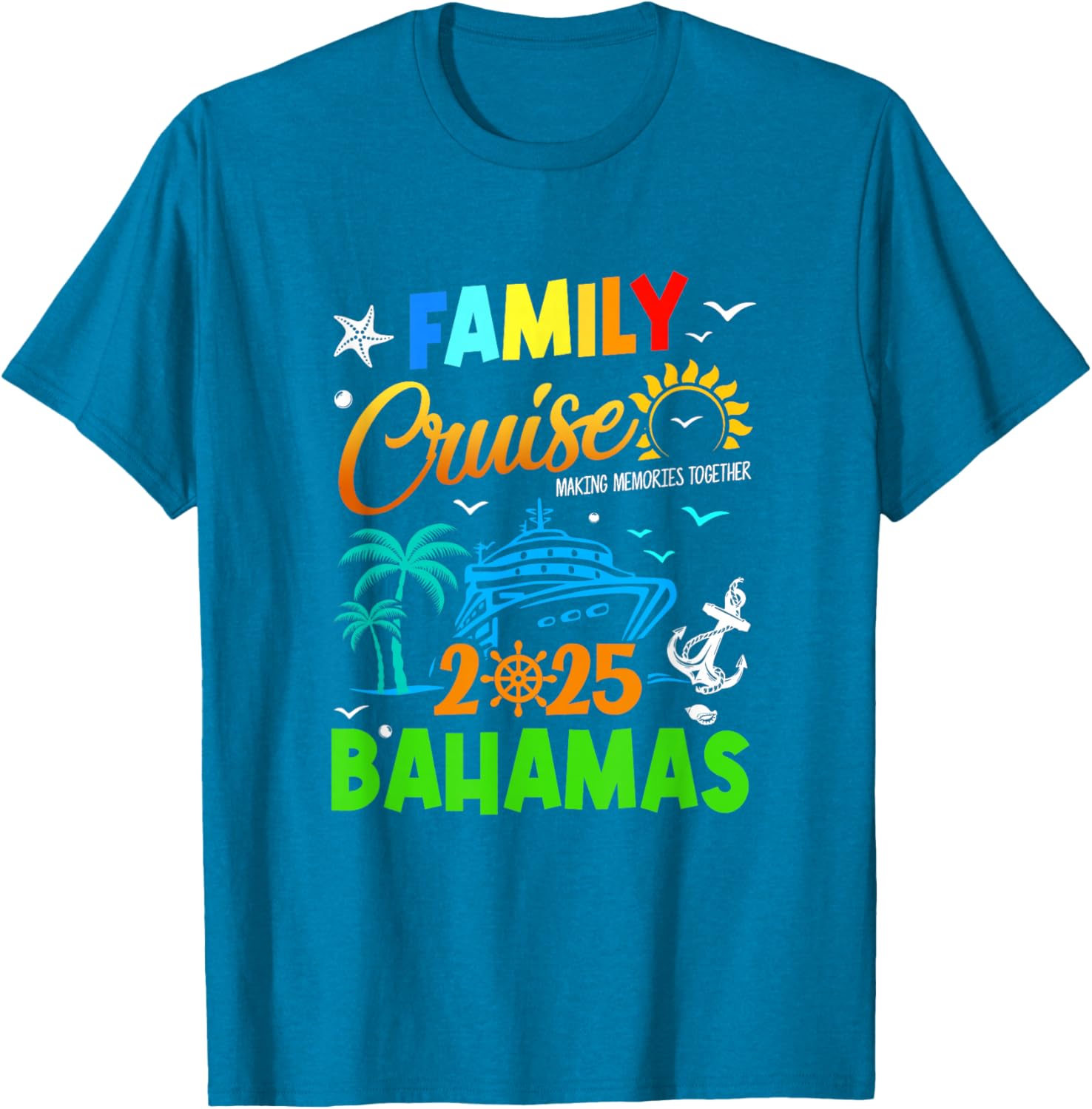 Matching Family Cruise T-Shirts for Bahamas 2025 Adventure Squad - 20