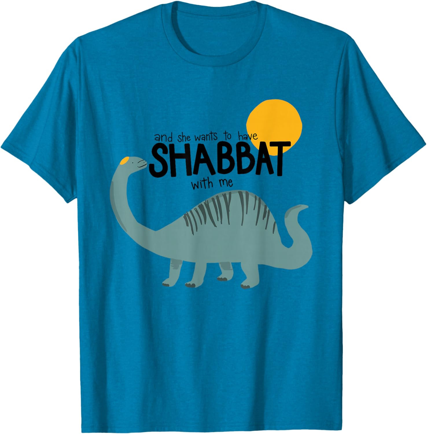 Toddler Shabbat T-Shirt - And She Wants To Celebrate Shabbat Together - 10