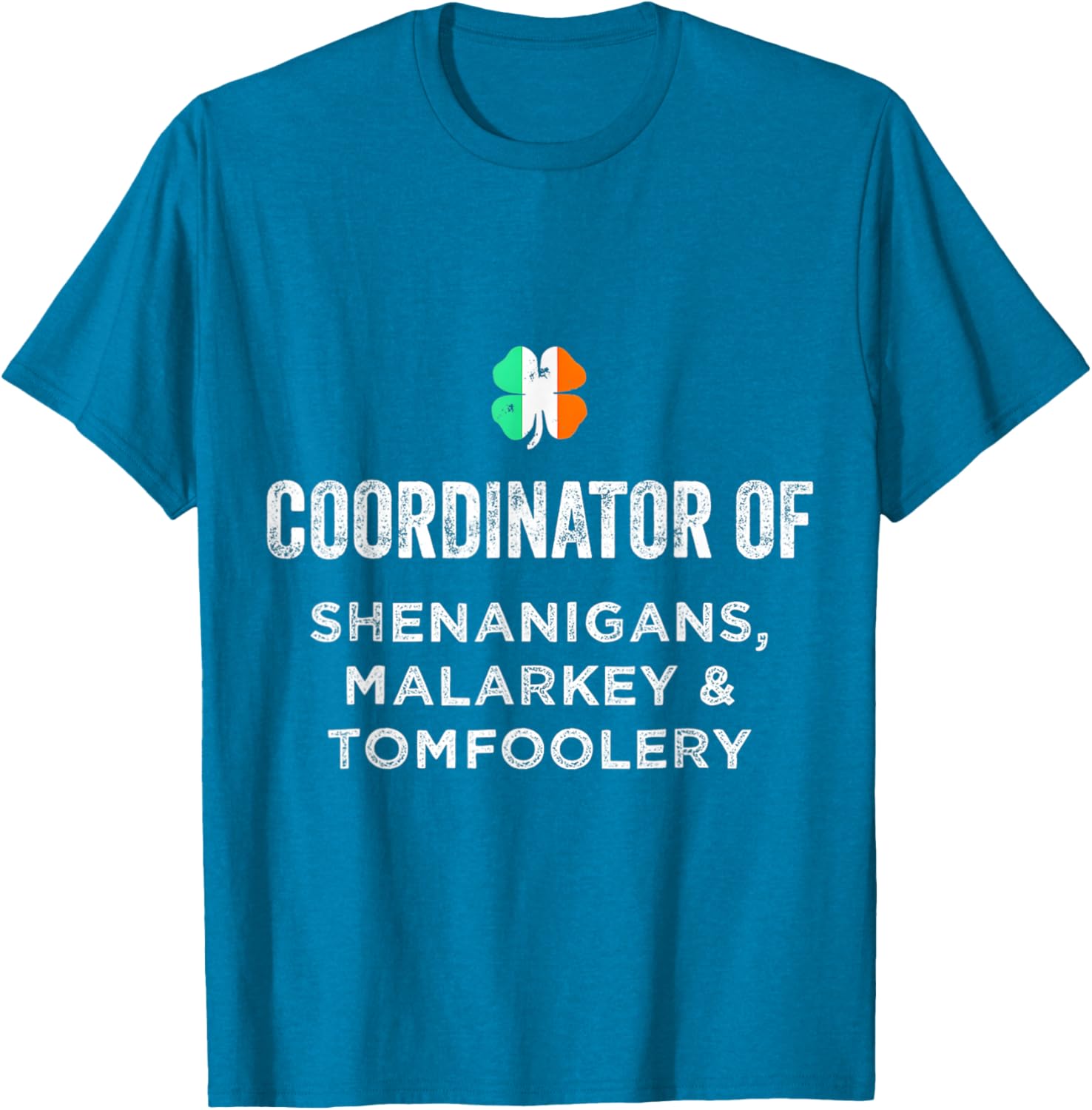 Shenanigans Coordinator St Patrick's Day Teacher T-Shirt for Fun Celebrations - 7