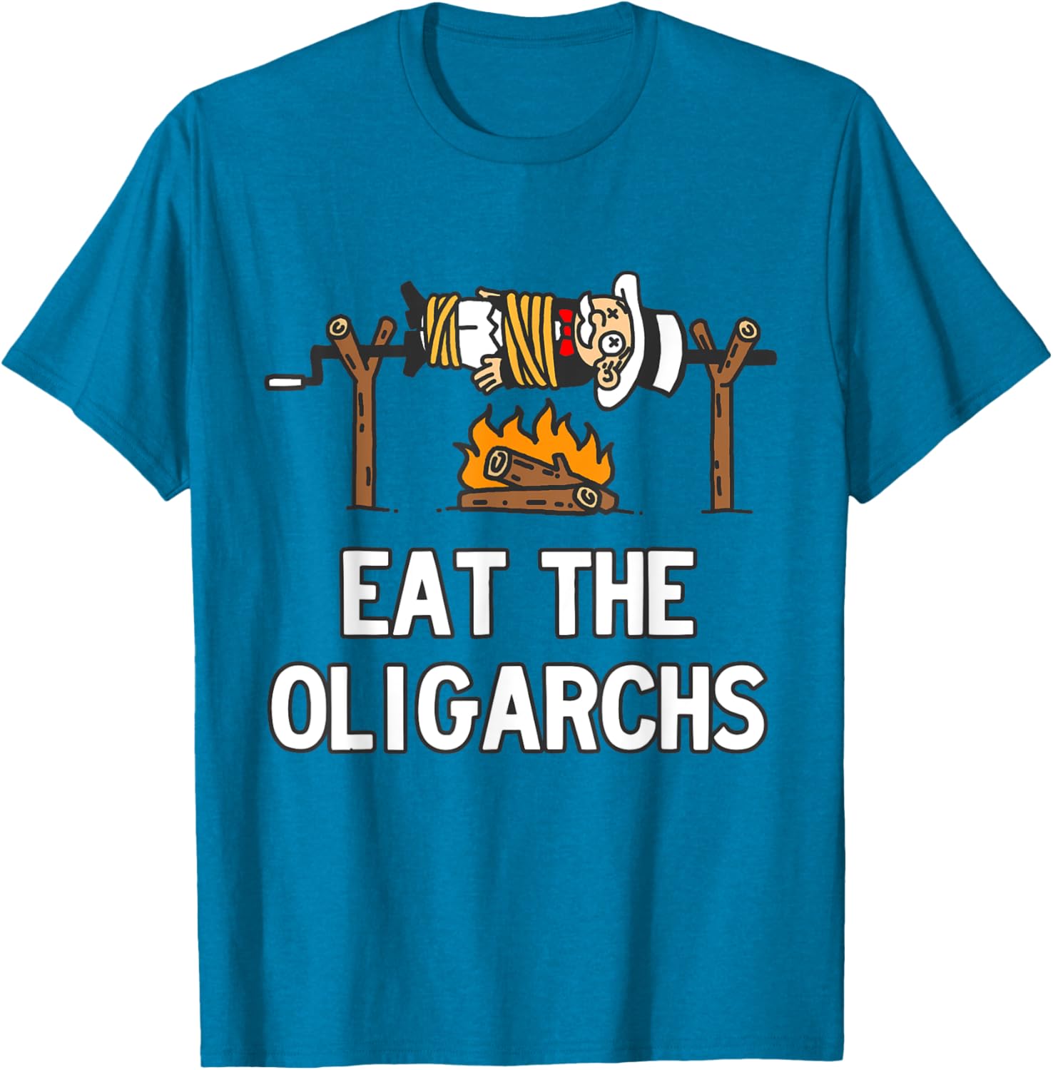 Eat the Oligarch T-Shirt for Stylish Comfort in Clothing and Jewelry - 3