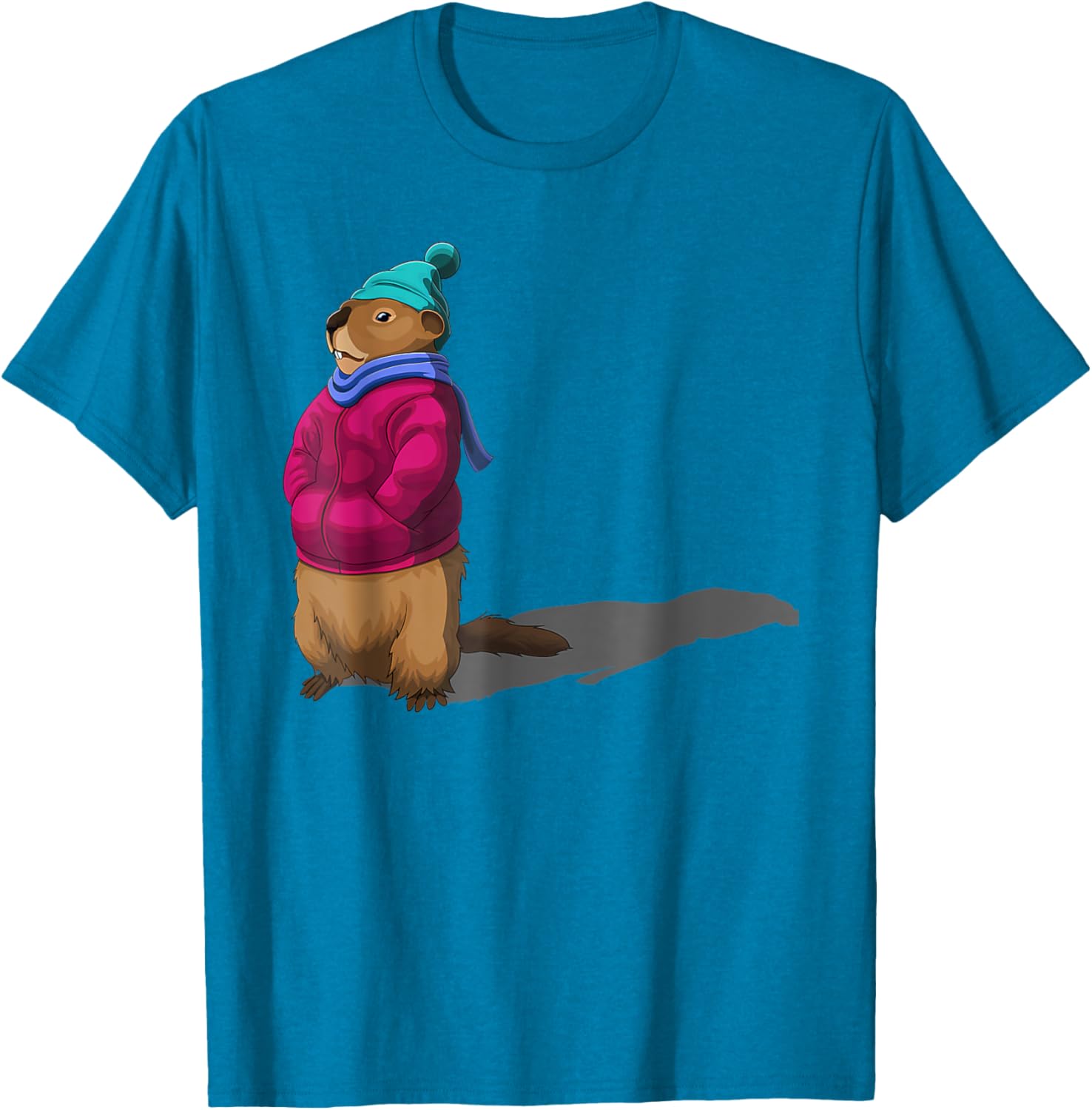 Funny Ground Hog Day T-Shirt for Men and Women - Cute Groundhog Design - 24