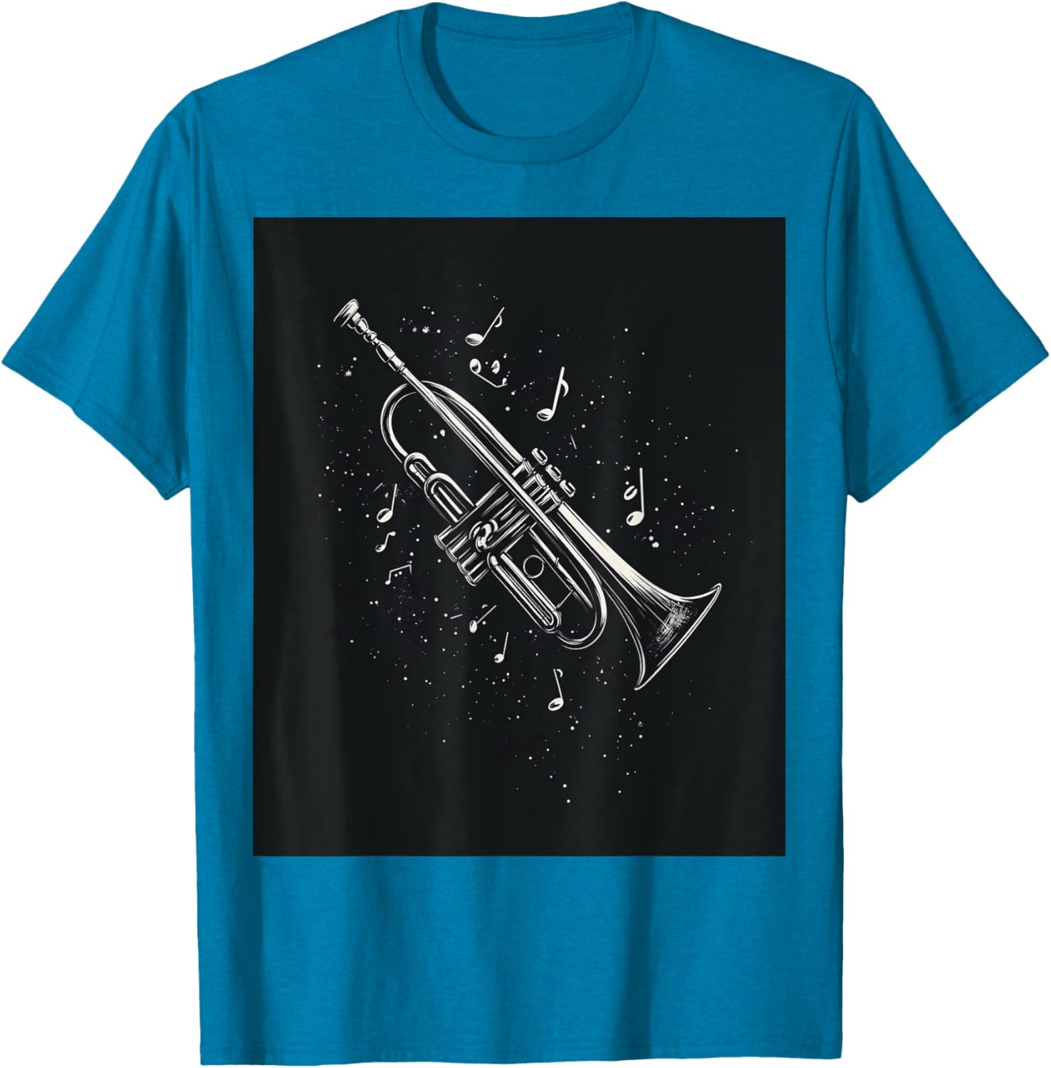 Jazz Enthusiast Trumpet Notes T-Shirt for Music Lovers and Musicians - 18