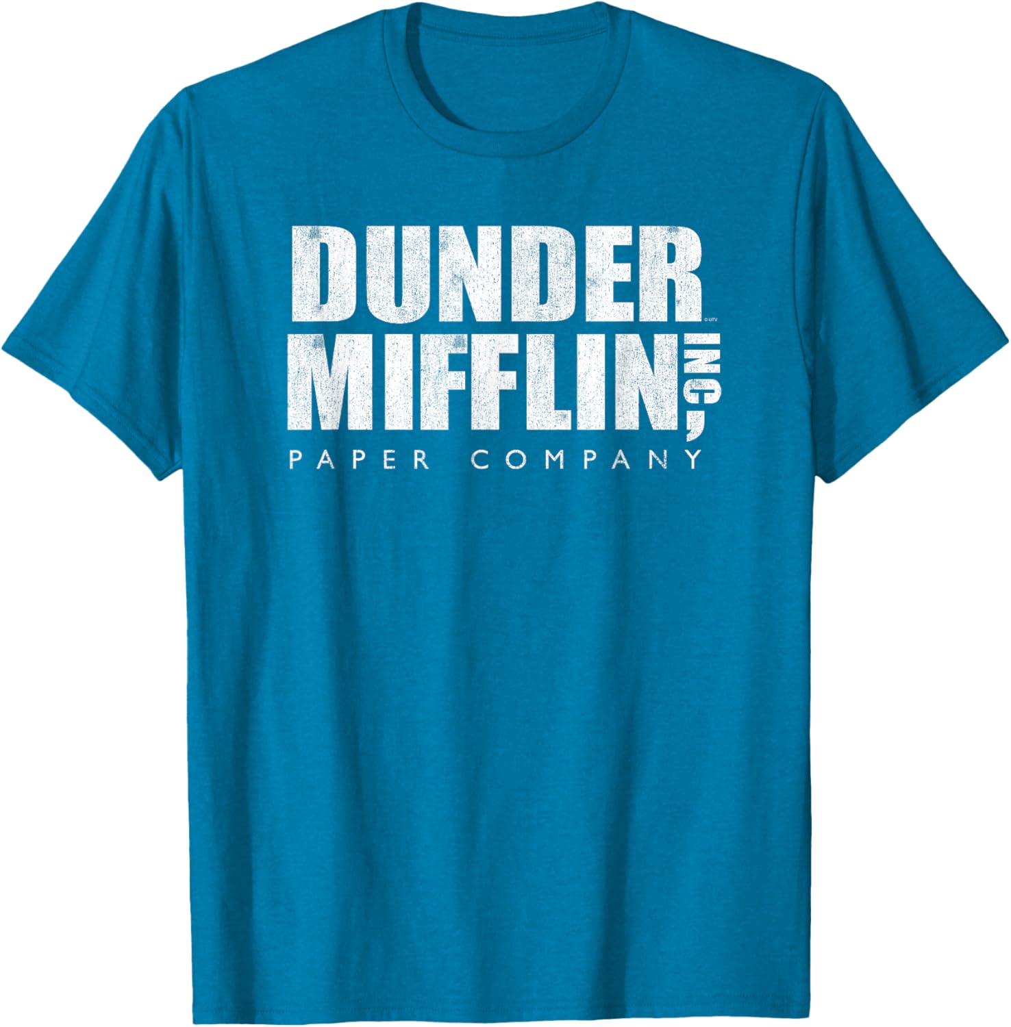 Dunder Mifflin Vintage T-Shirt for Office Fans - Unisex Casual Tee - 2
