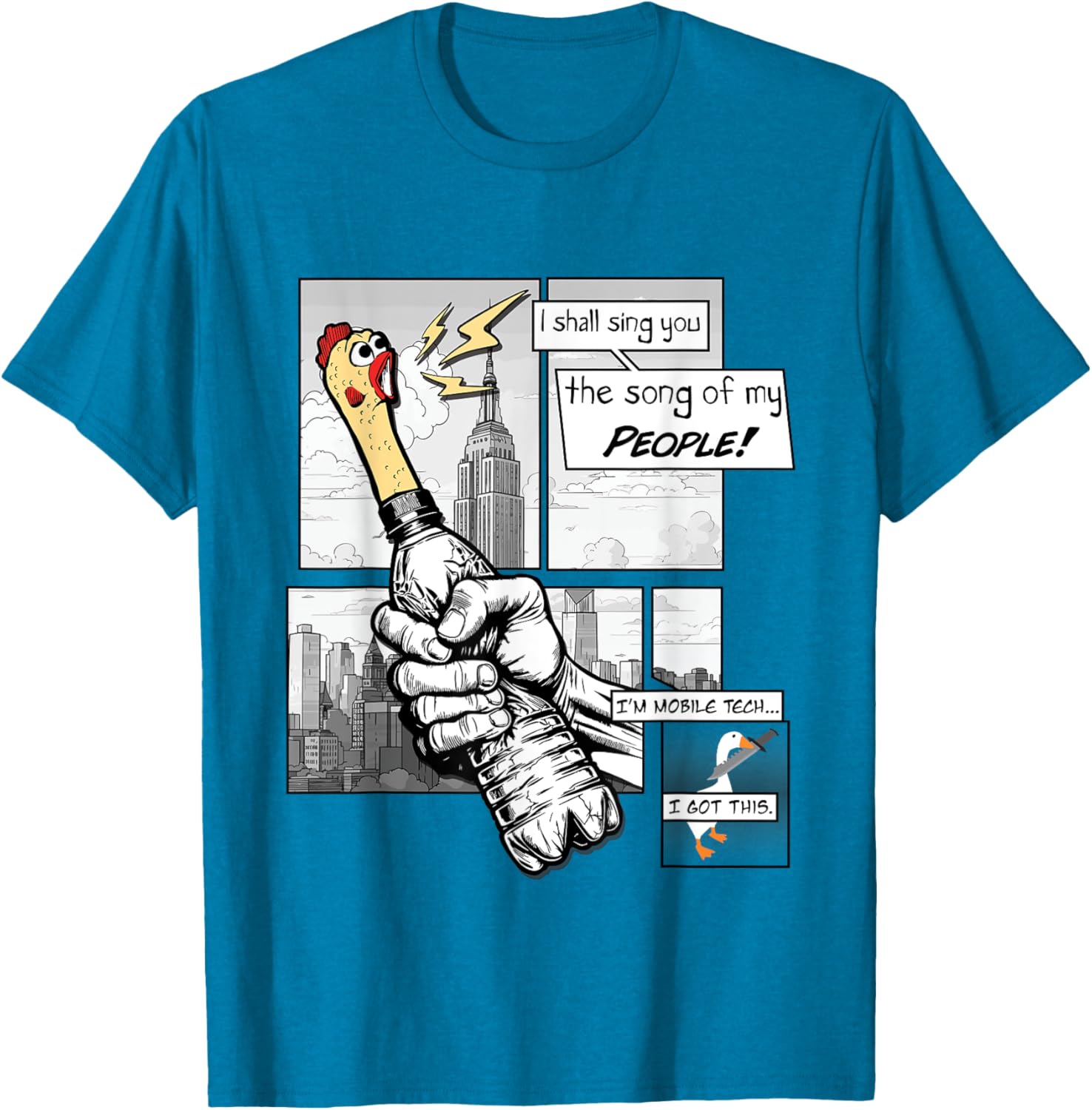 The Song of My People 2025 Mobile Tech T-Shirt for Trendy Comfort - 13