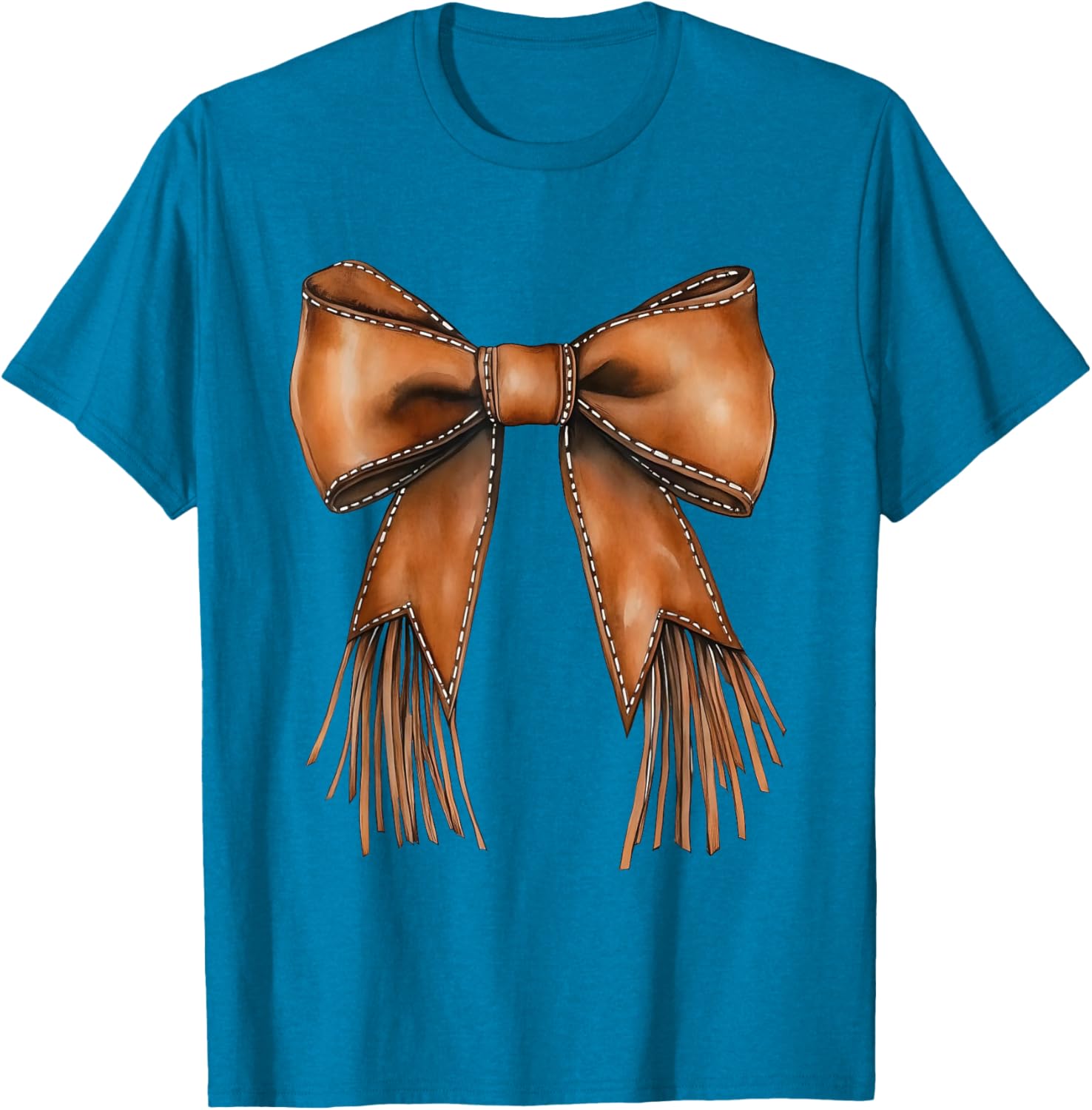 Cowgirl Bow Y2K Coquette Western T-Shirt for Trendy Style and Comfort - 19