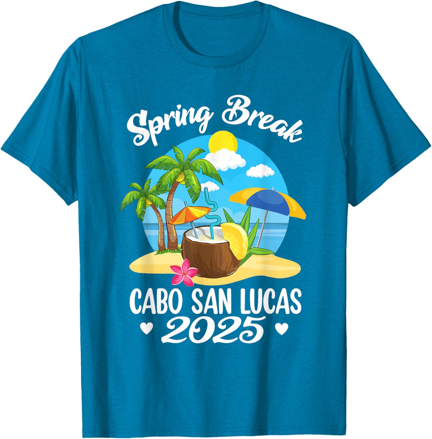 Cabo San Lucas 2025 Spring Break Family Beach T-Shirt for Vacation Fun - 5