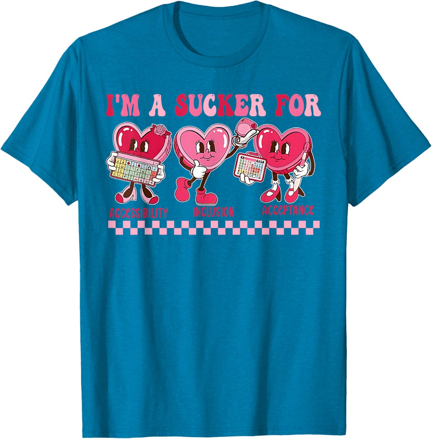 Funny I'm a Sucker for My Patients SLP Valentine T-Shirt for Speech Therapists - 10