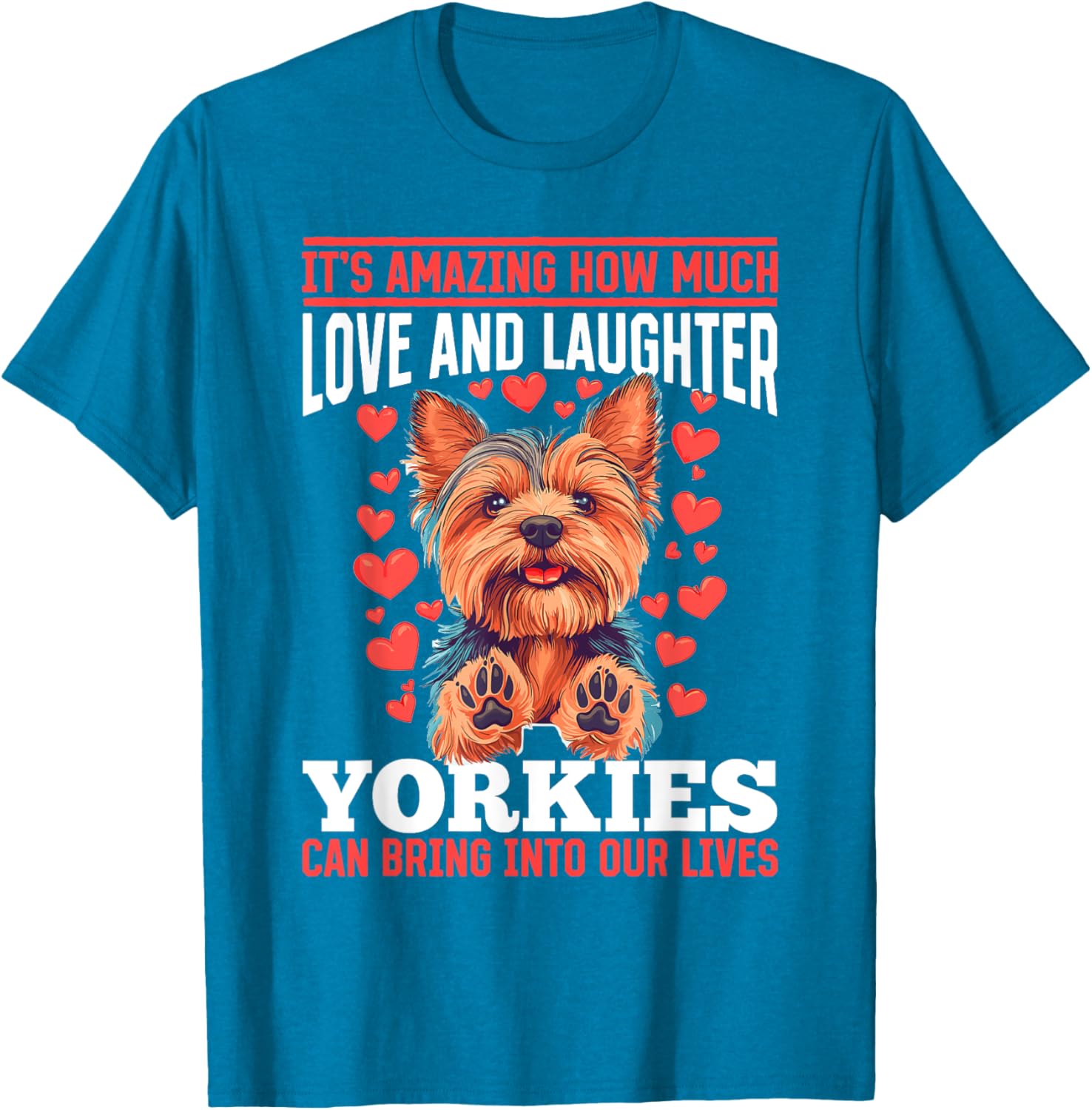 Yorkshire Terrier Yorkie Dog Owner T-Shirt for Pet Lovers - 20