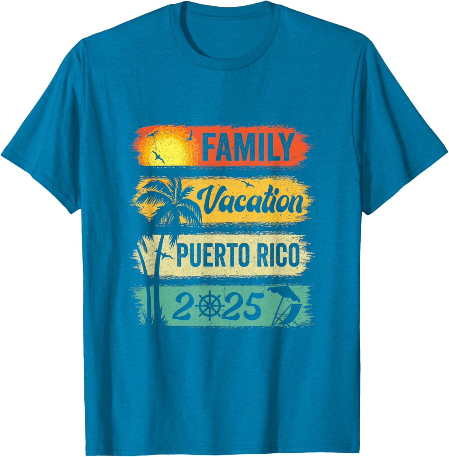 Funny Matching Family T-Shirt for Puerto Rico Vacation 2025 Fun Gear - 10