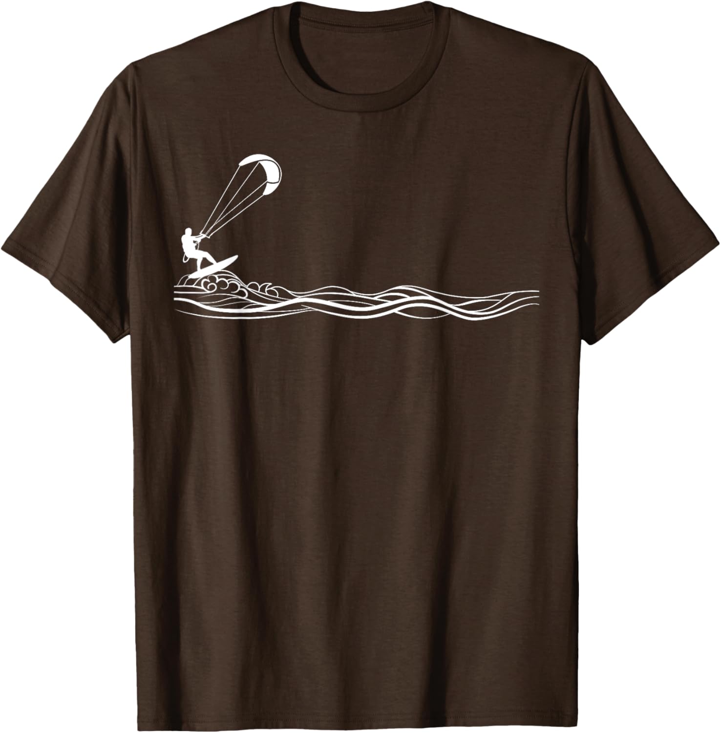 Minimalistic Kitesurfing T-Shirt for Kiteboarding Enthusiasts - 19