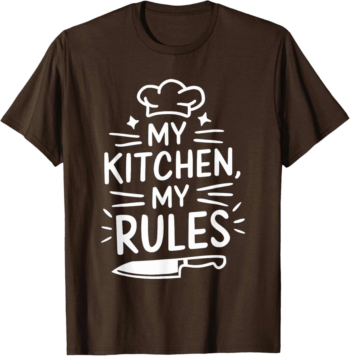 My Kitchen My Rules Chef T-Shirt for Cooking Enthusiasts - 22