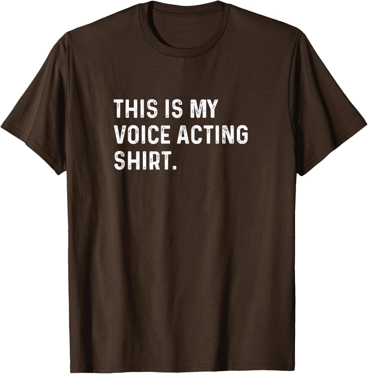 Voice Acting T-Shirt for Actors and Vloggers - Fun Apparel Gift - 1